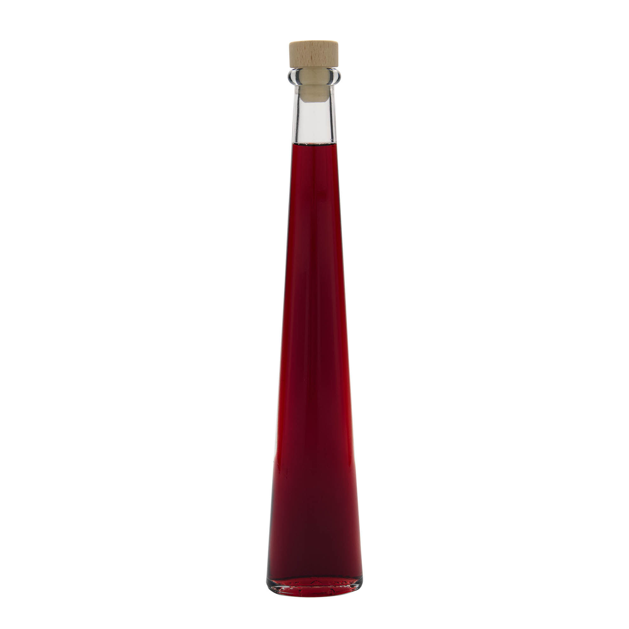 200 ml staklena boca 'Dama Ovale', ovalna, otvor: čep 200 ml staklena boca 'Dama Ovale', ovalna, otvor: čep