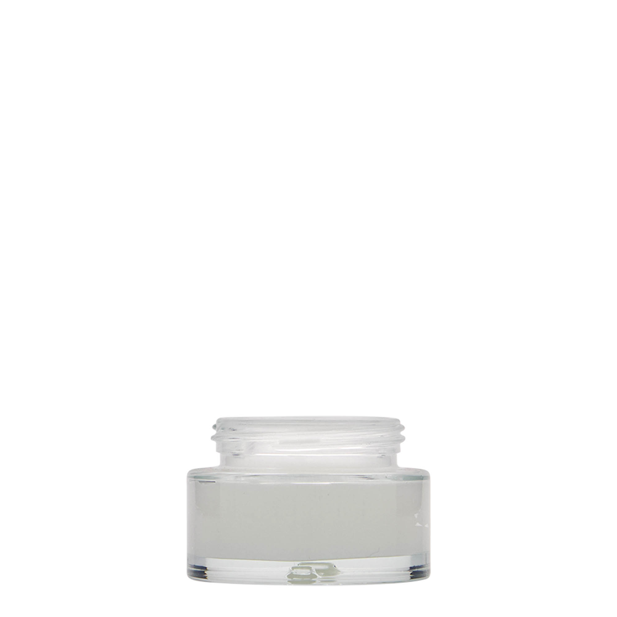 30 ml teglica 'Clear Edition', staklo, otvor: navojni zatvarač