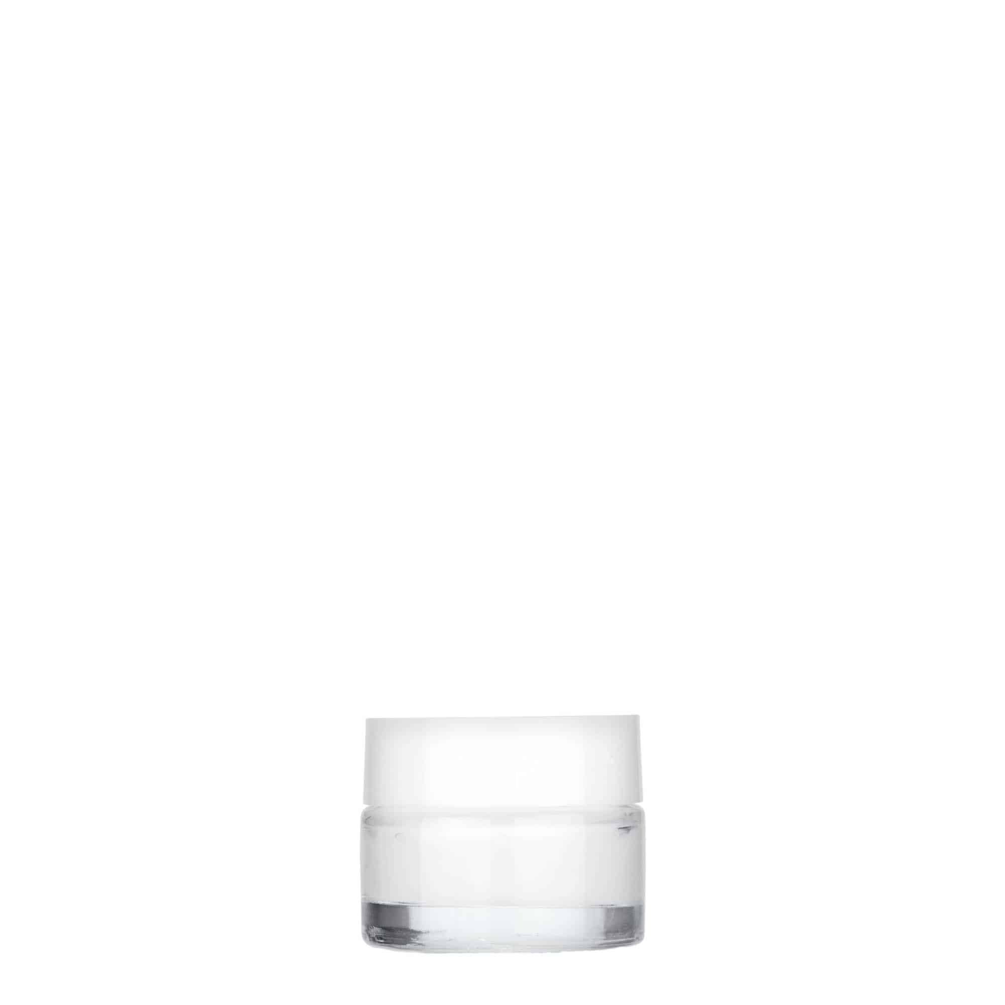 5 ml teglica „Beauty“, staklo, otvor: navojni poklopac