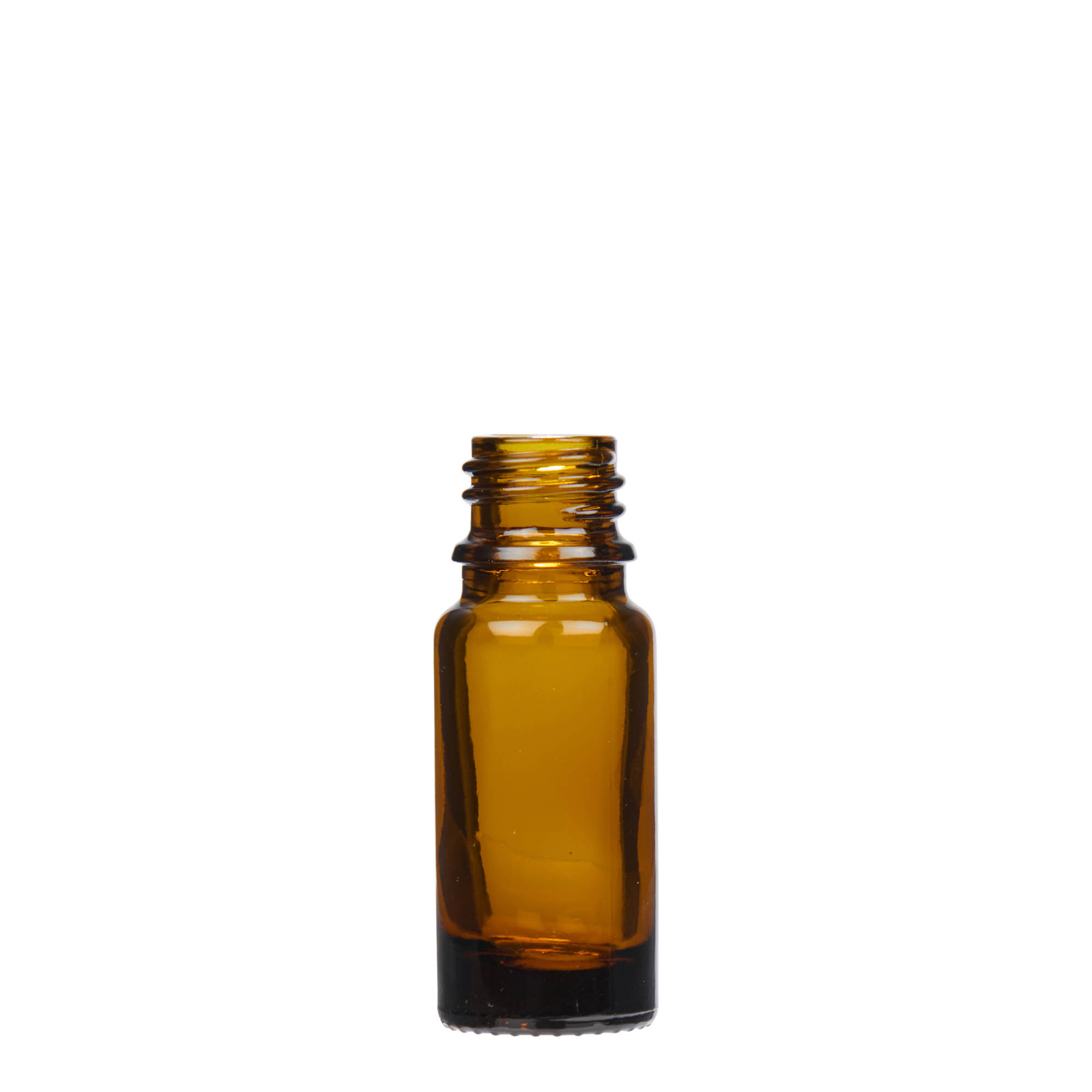 Medicinska flaša sa pipetom 10 ml, staklo, smeđa, otvor: DIN 18