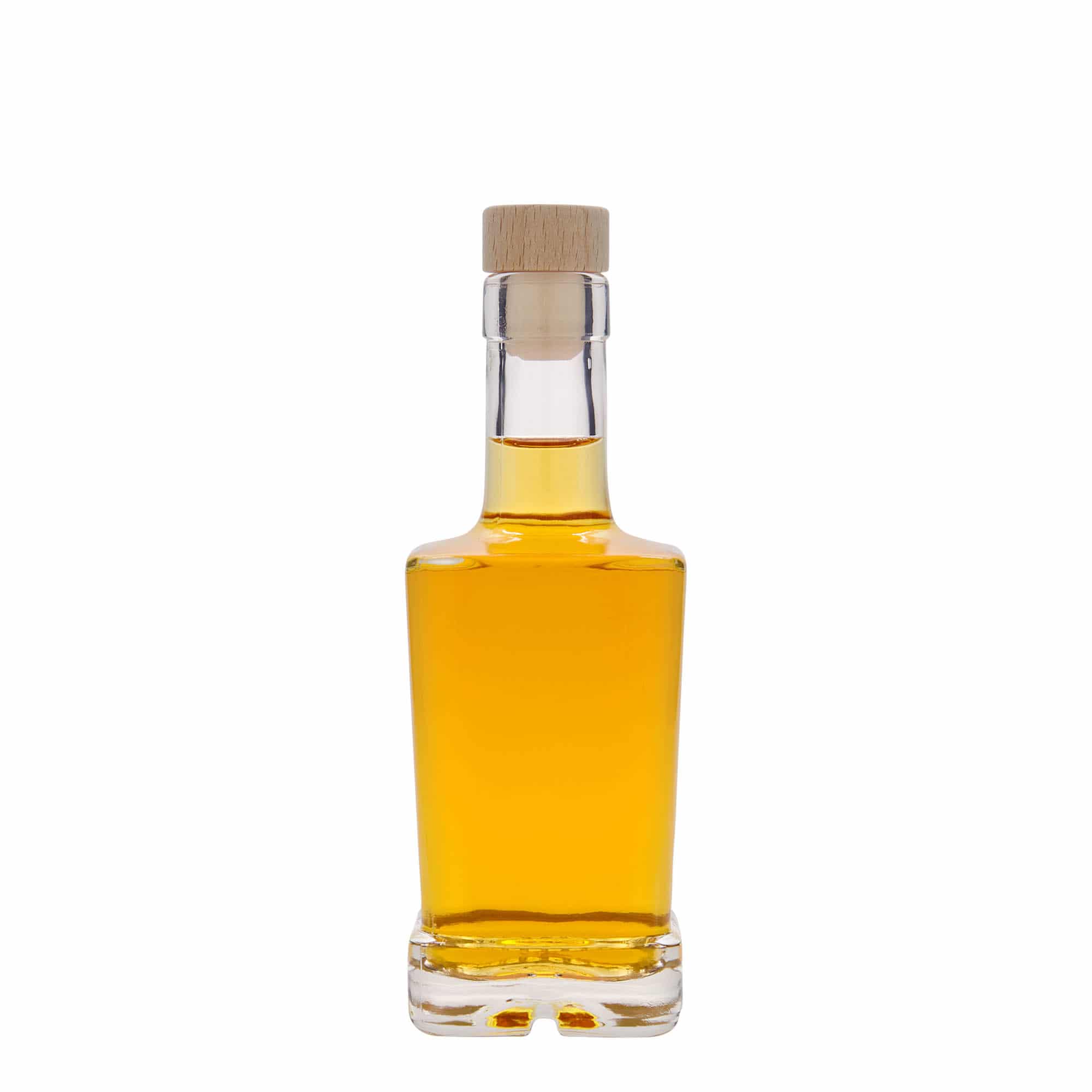 250 ml staklena boca „Rene“, kvadratna, grlo: pluta