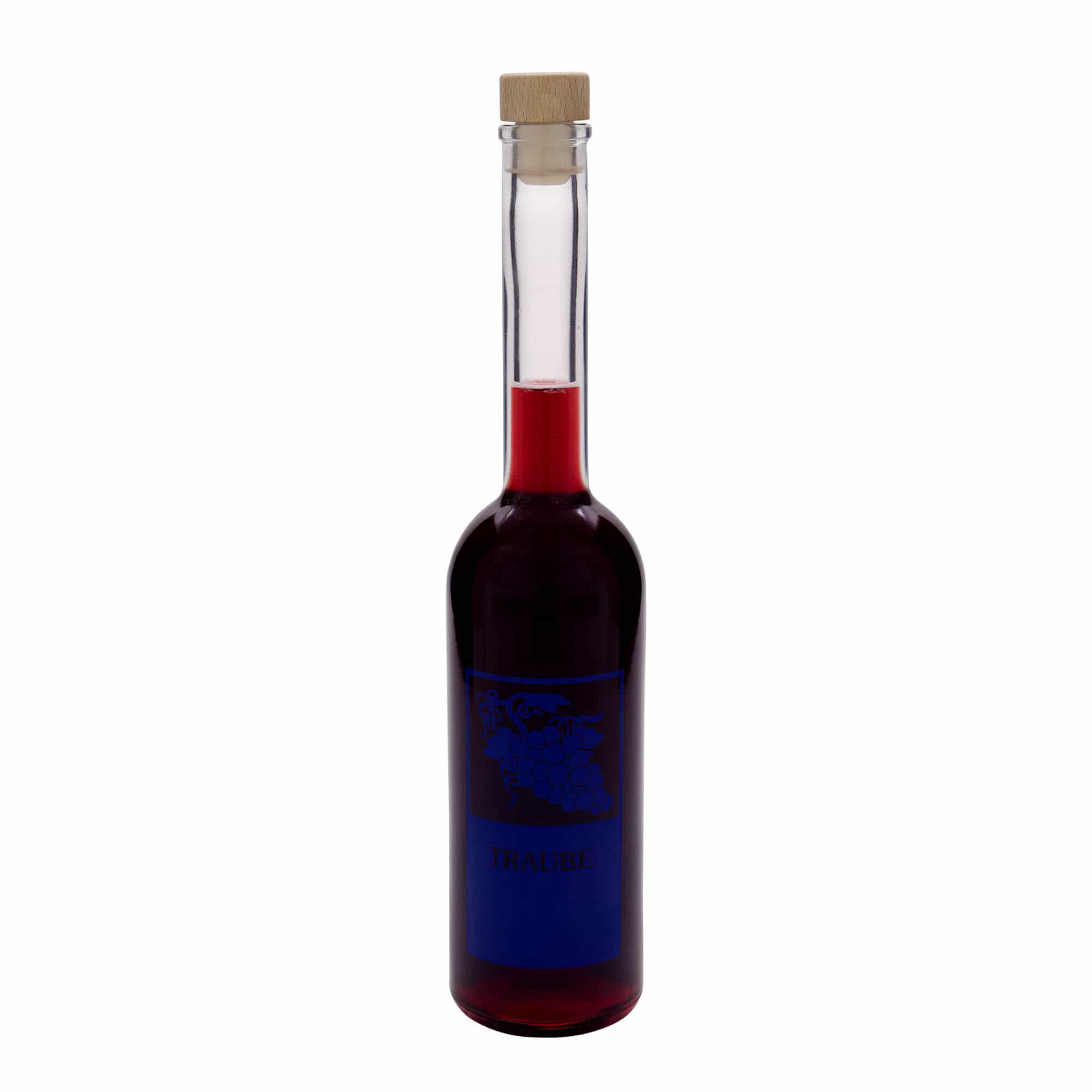 500 ml staklena boca „Opera“, motiv: grozd, grlo: pluta