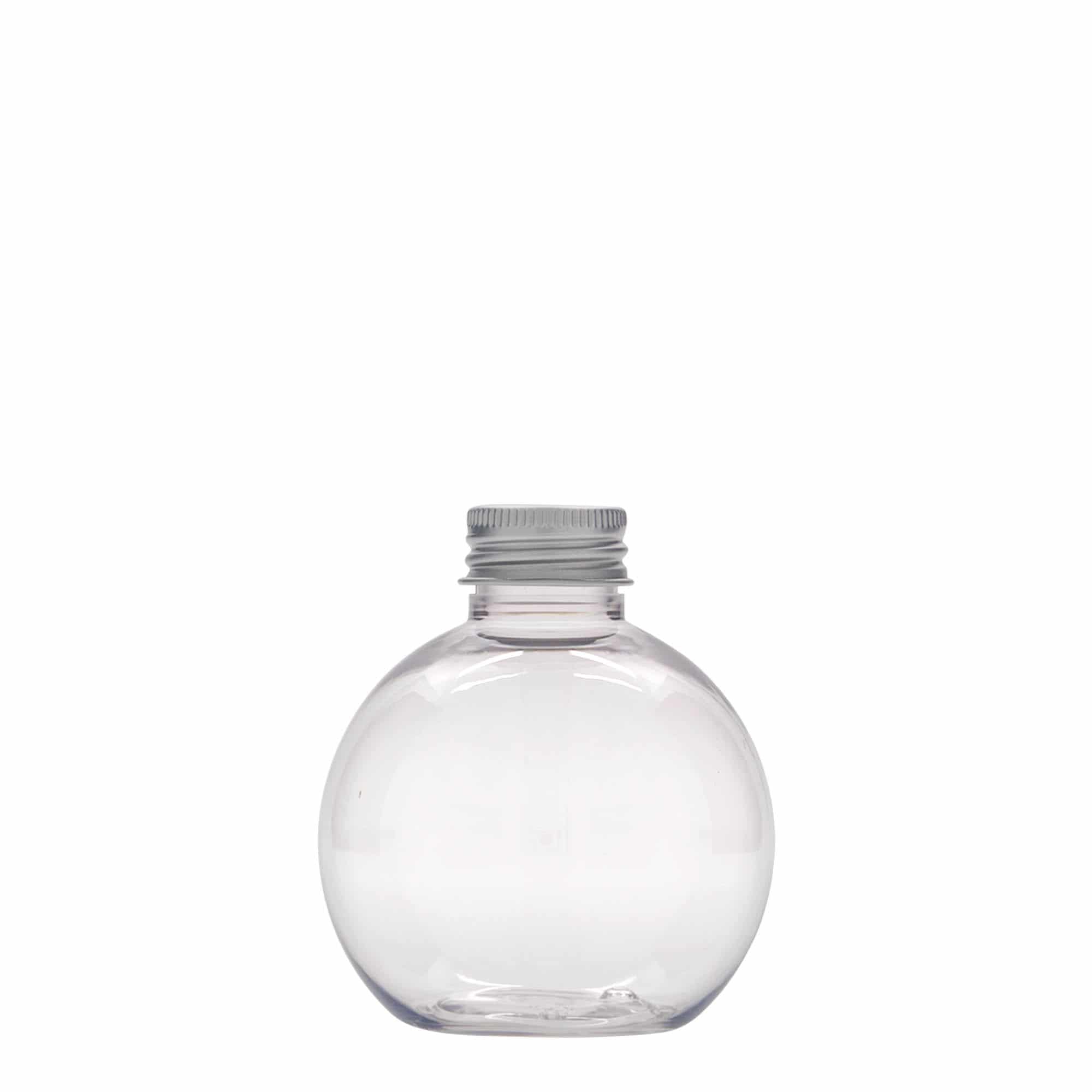 PET flaša 150 ml 'Perry', okrugla, plastika, otvor: GPI 24/410