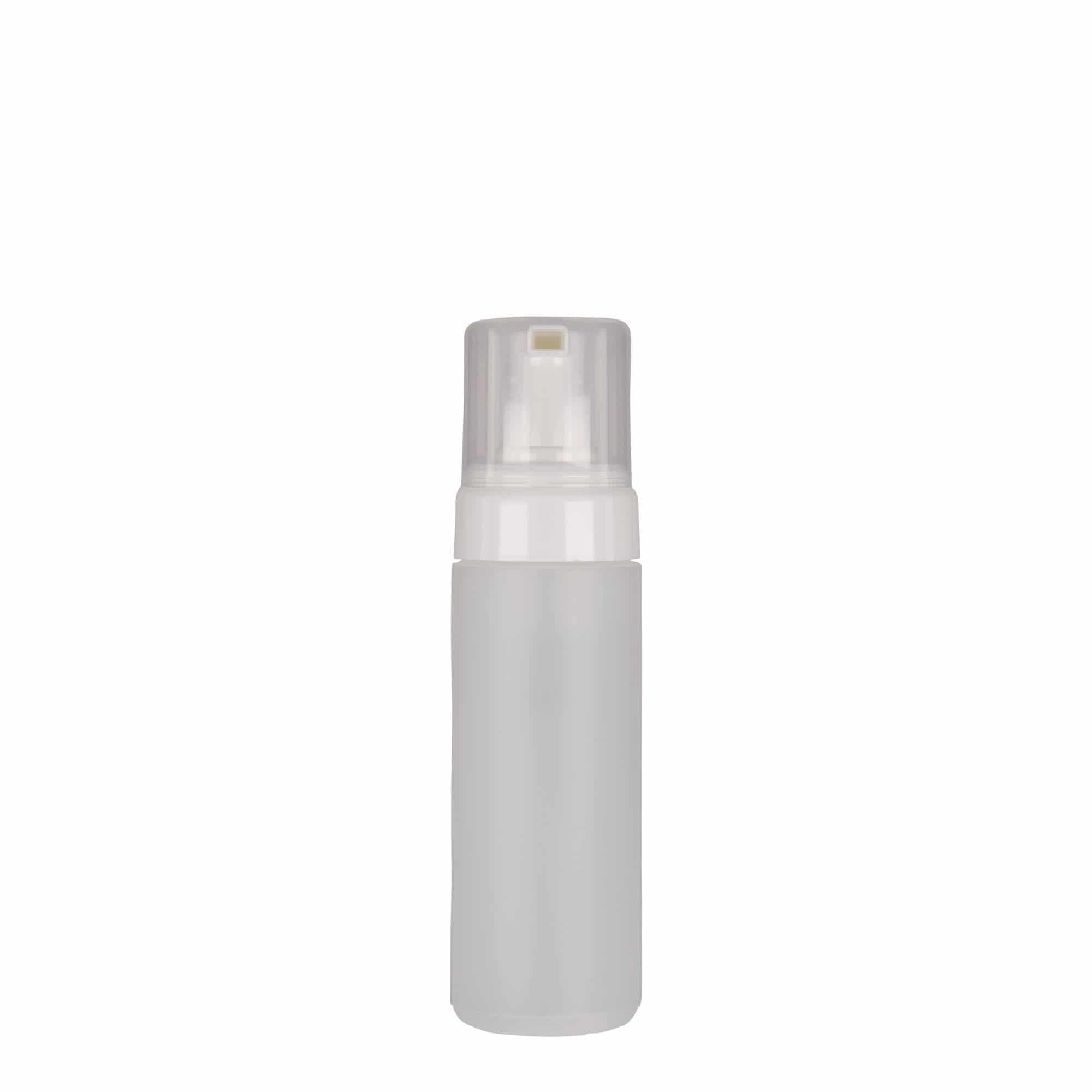 Flaša sa dozatorom 150 ml 'Foamer', PE plastika, prirodna, otvor: Navojni zatvarač