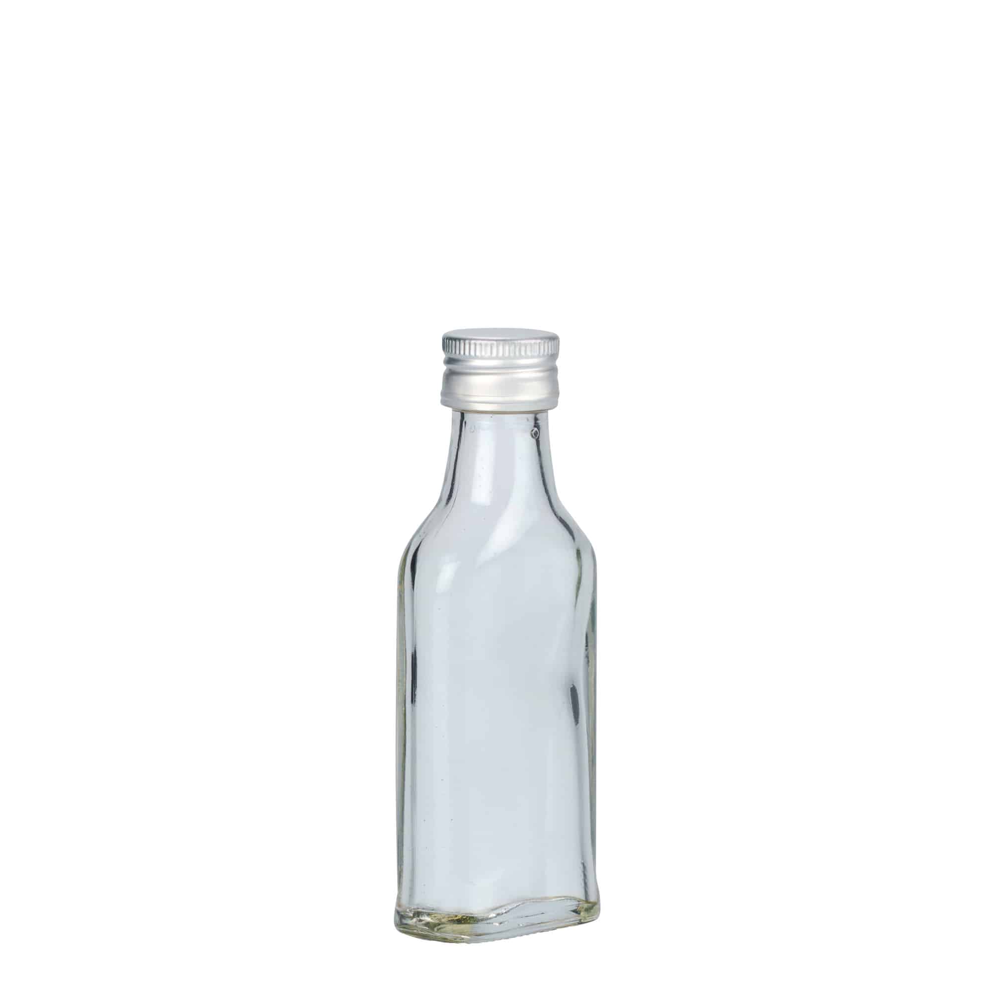 40 ml bočica za džep, pravougaona, otvor: PP 22