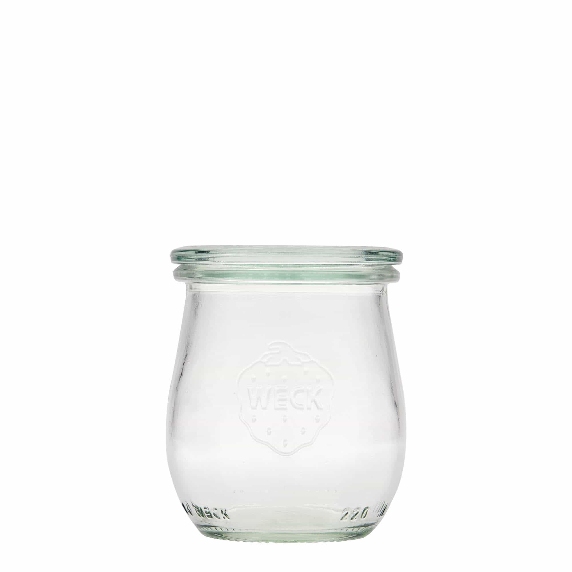 WECK staklenka u obliku tulipana 220 ml, otvor: Okrugli rub