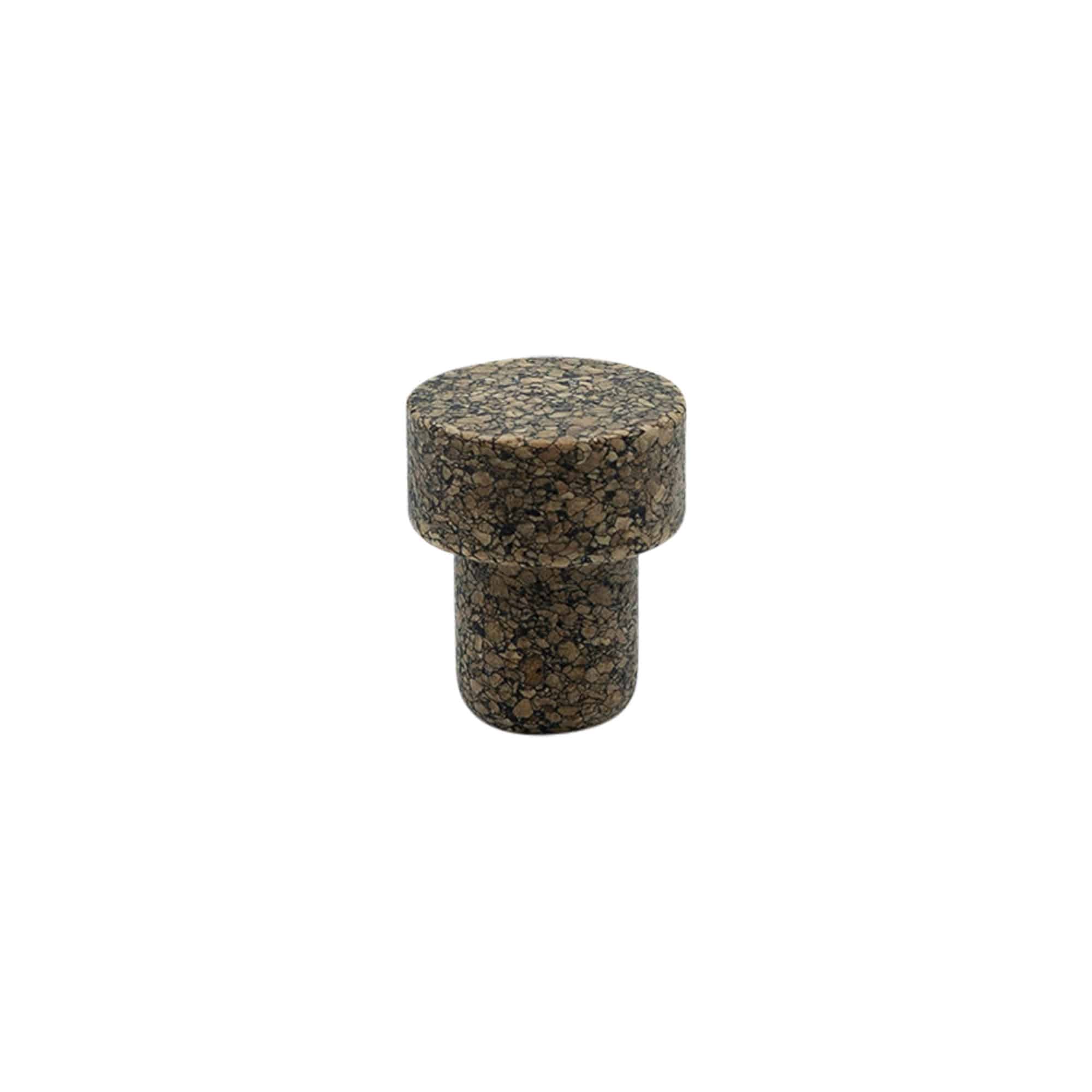 Pluto sa glavom 'Sharp' 19,5 mm, Corkcoal, za otvor: Pluto Pluto sa glavom 'Sharp' 19,5 mm, Corkcoal, za otvor: Pluto