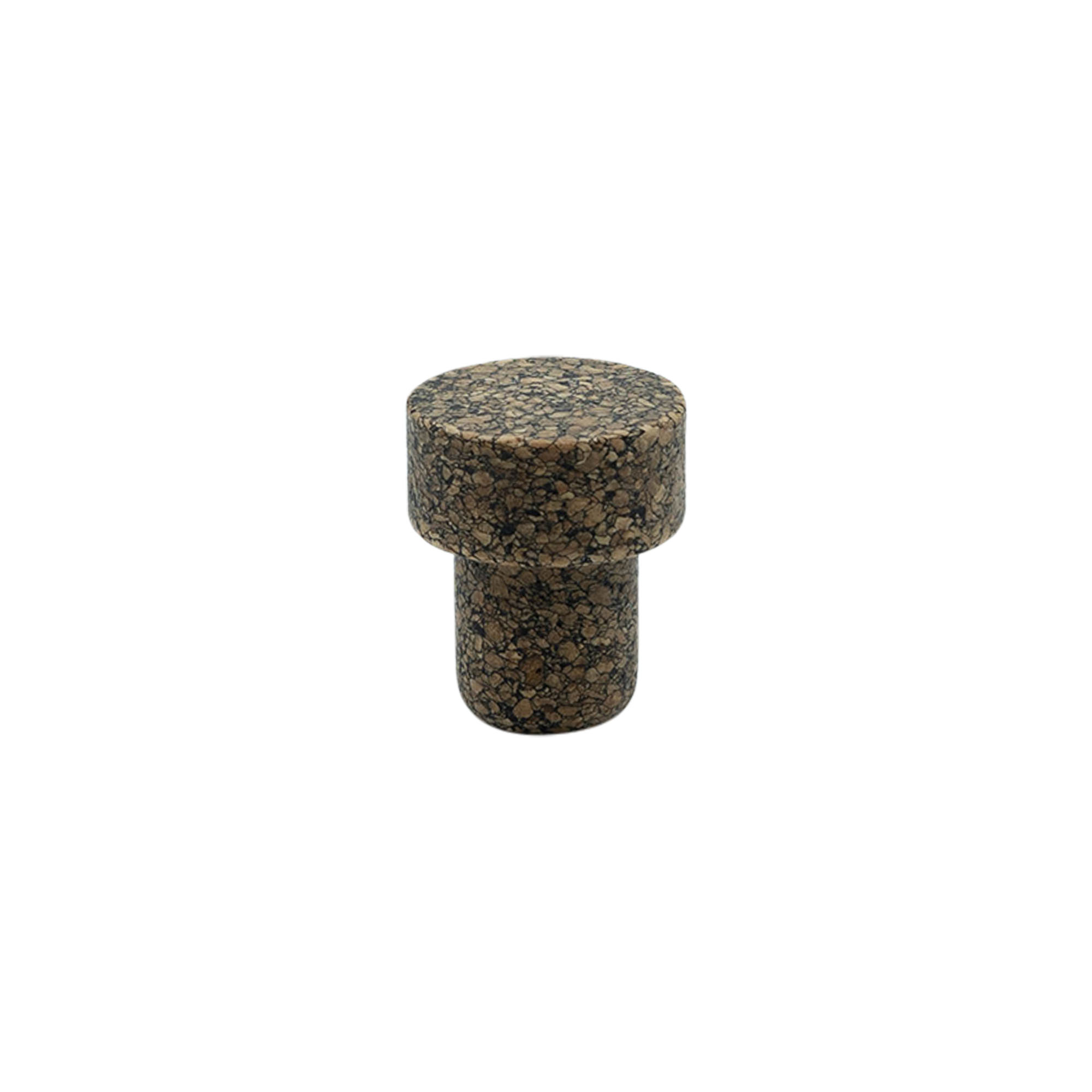 Čep s drškom 'Sharp' 19,5 mm, Corkcoal, za otvor: pluta