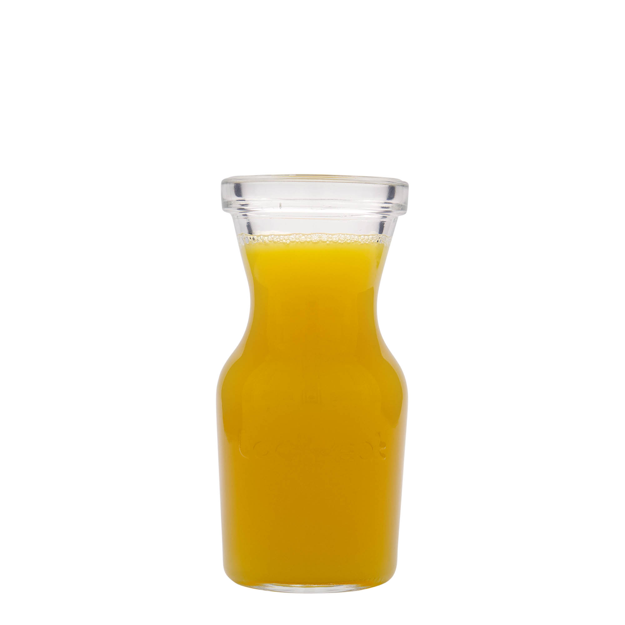 250 ml staklena karafa 'Lock-Eat', otvor: zatvarač sa žičanim kopčama