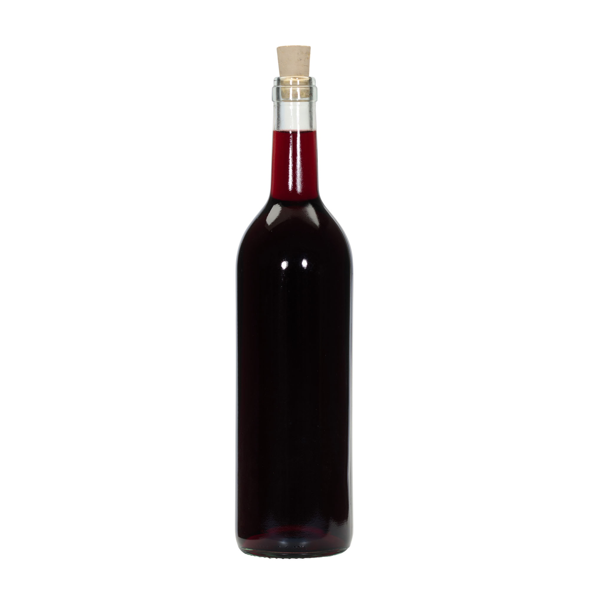 750 ml staklena boca „Bordeaux Tradition“, grlo: pluta