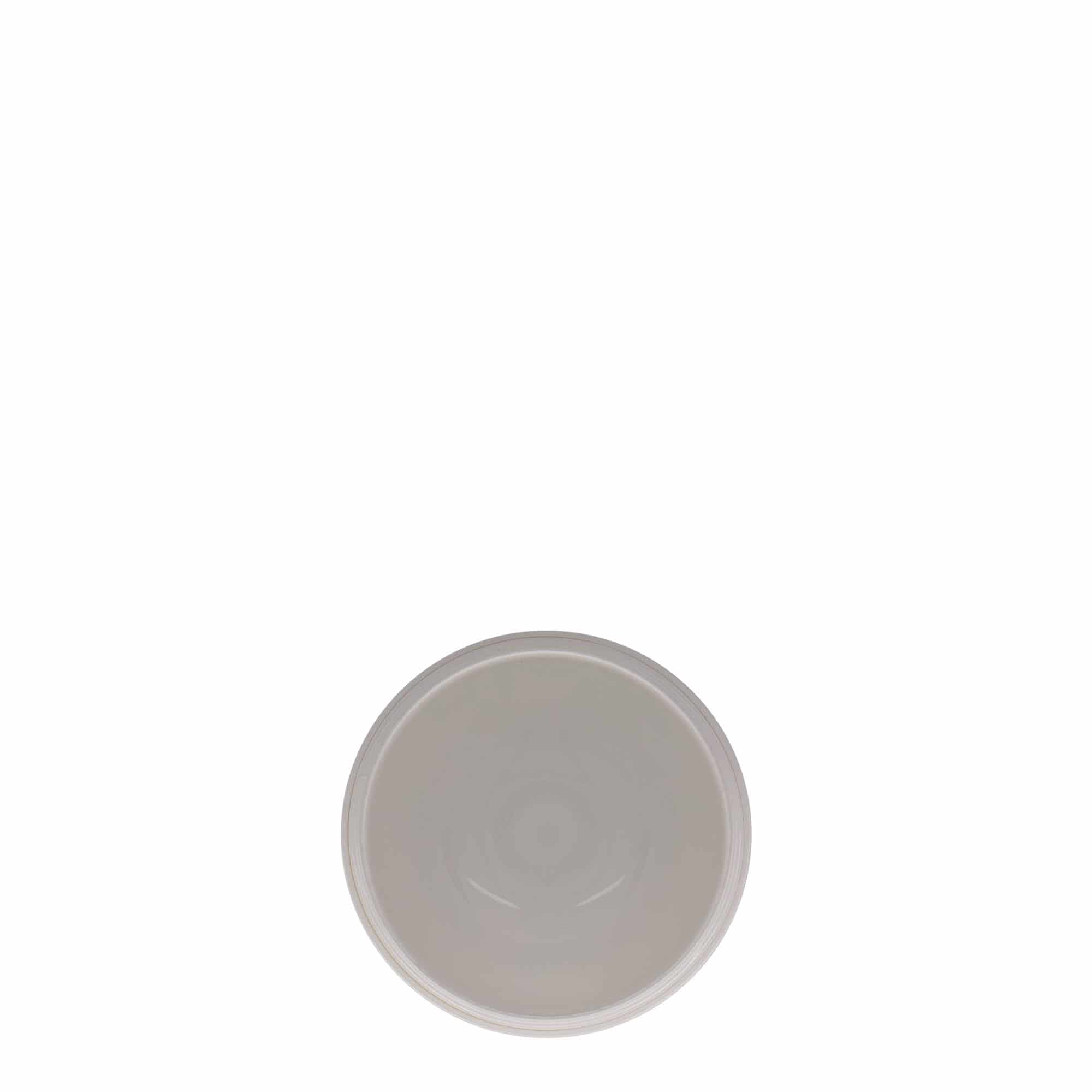 Plastična posuda 150 ml 'Bianca', PP, bijela, otvor: Navojni zatvarač