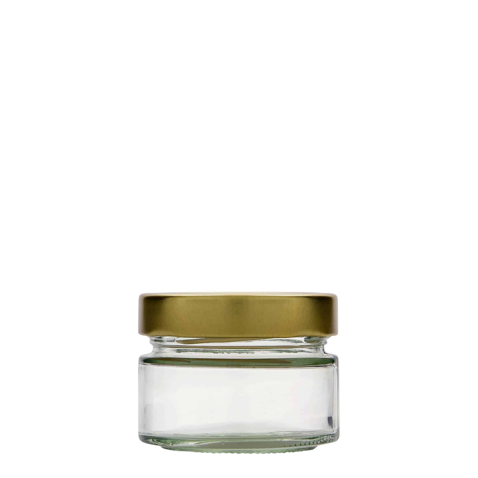Okrugla staklenka 130 ml 'Aurora', otvor: Deep-Twist-Off (DTO 66)