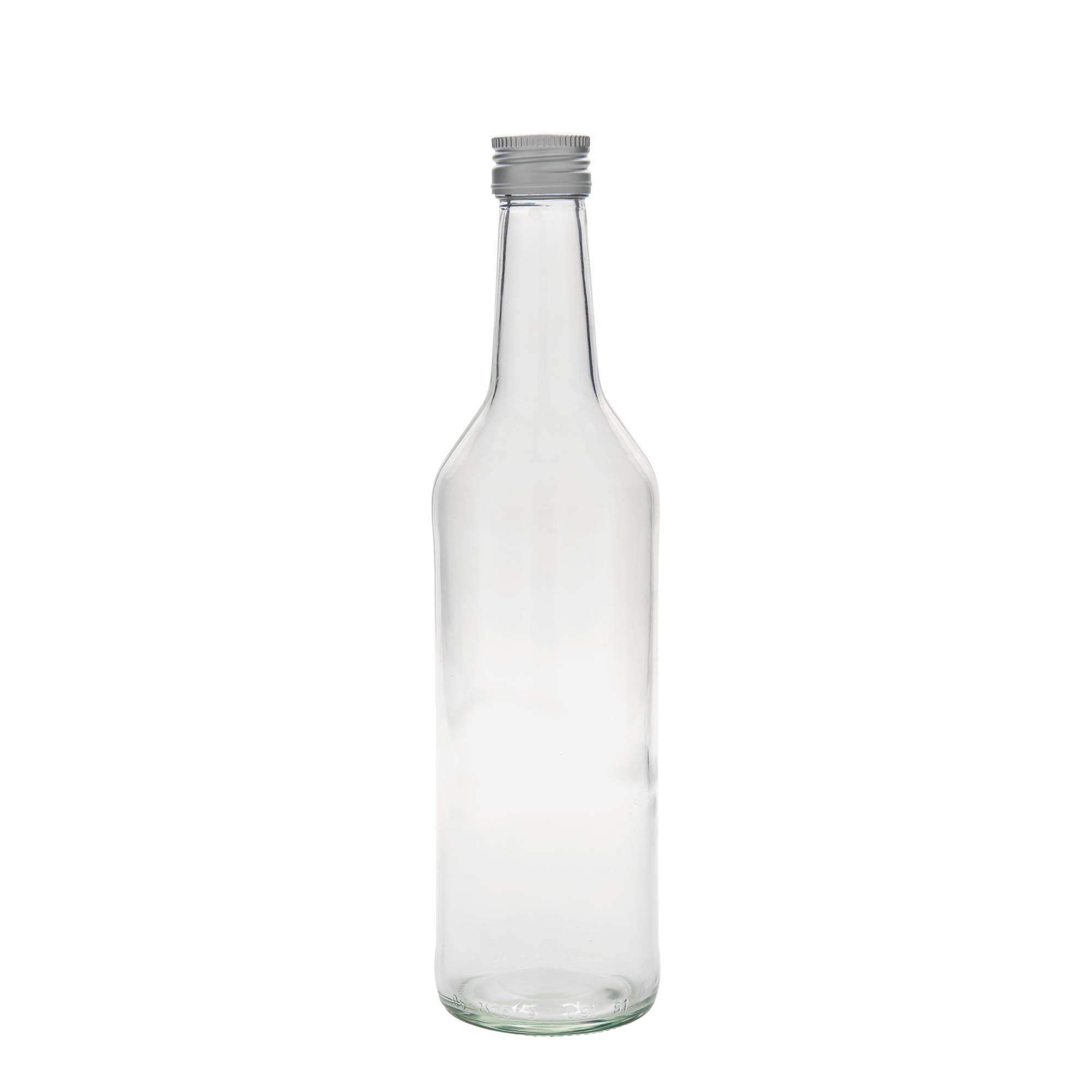 500 ml staklena boca sa ravnim vratom, otvor: PP 28