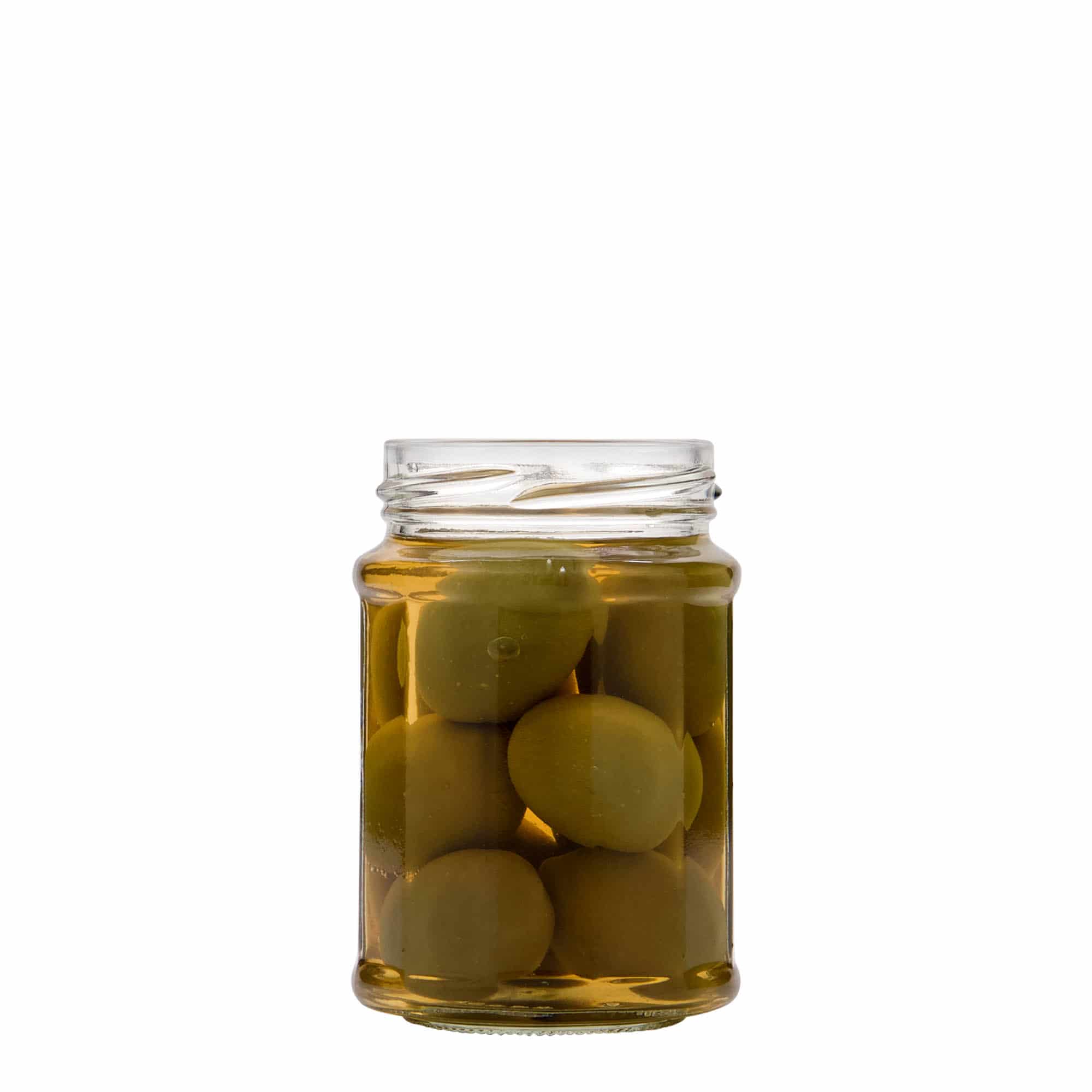 192 ml staklena tegla sa dvanaestougaonim oblikom, otvor: Twist-Off (TO 58)