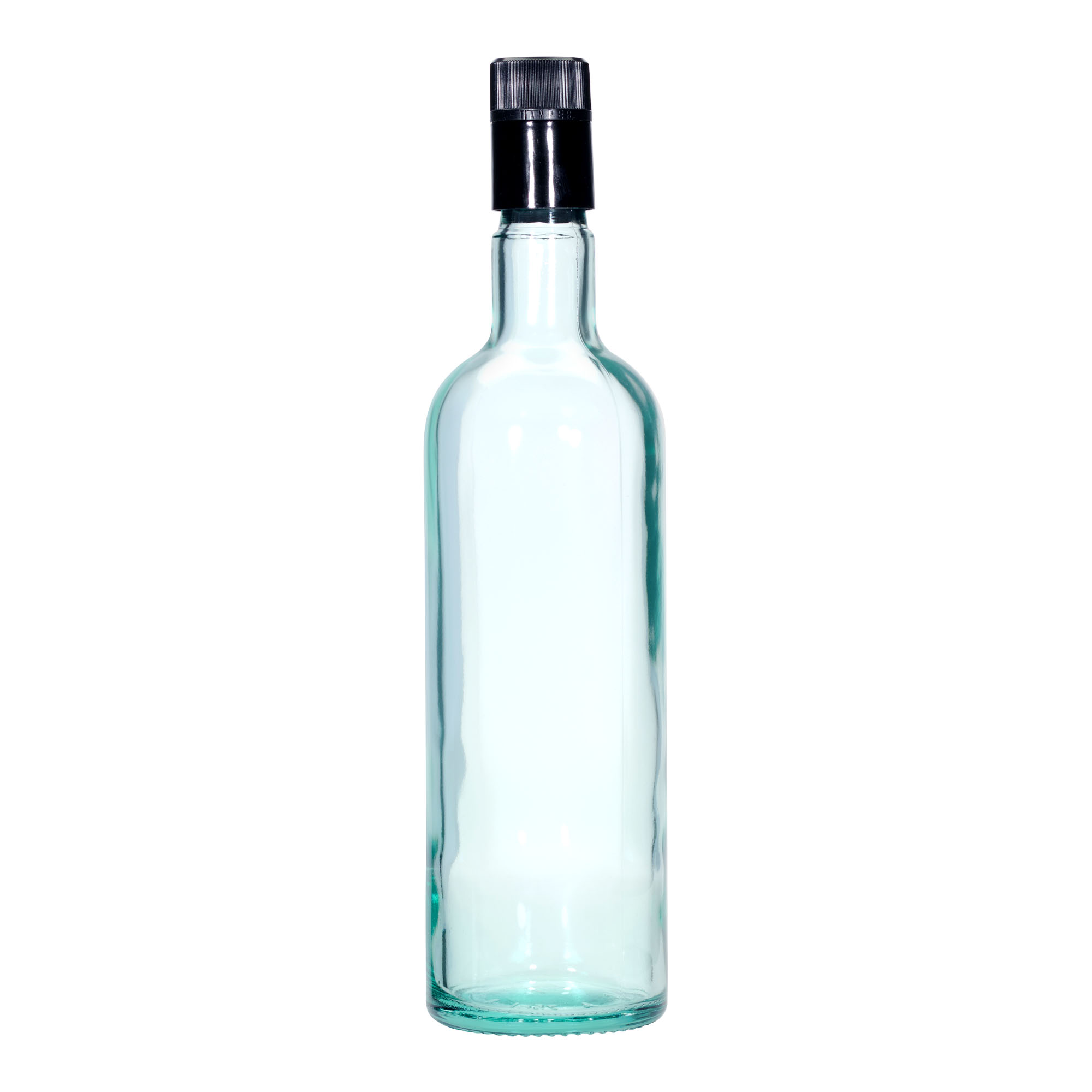 750 ml boca za sirće/ulje 'Willy New', staklo, svijetlo zelena, grlo: DOP