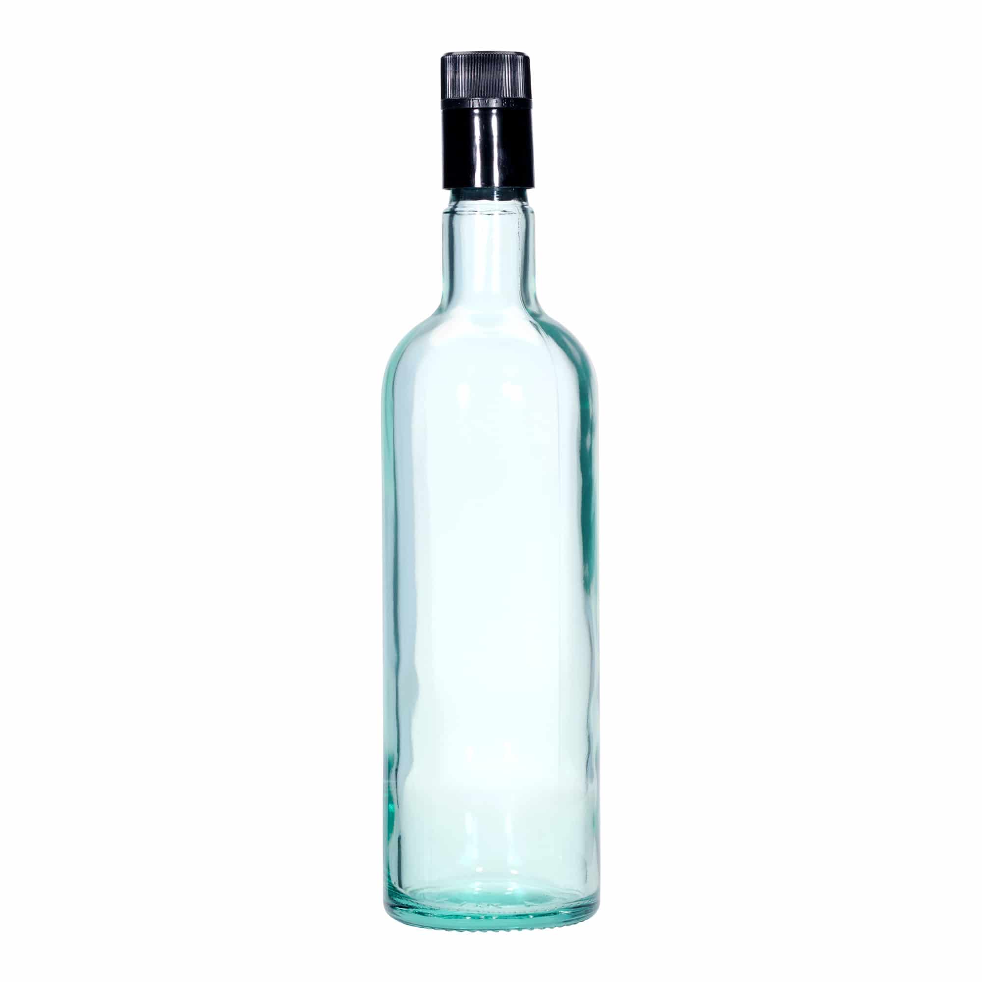 750 ml boca za sirće/ulje 'Willy New', staklo, svijetlo zelena, grlo: DOP
