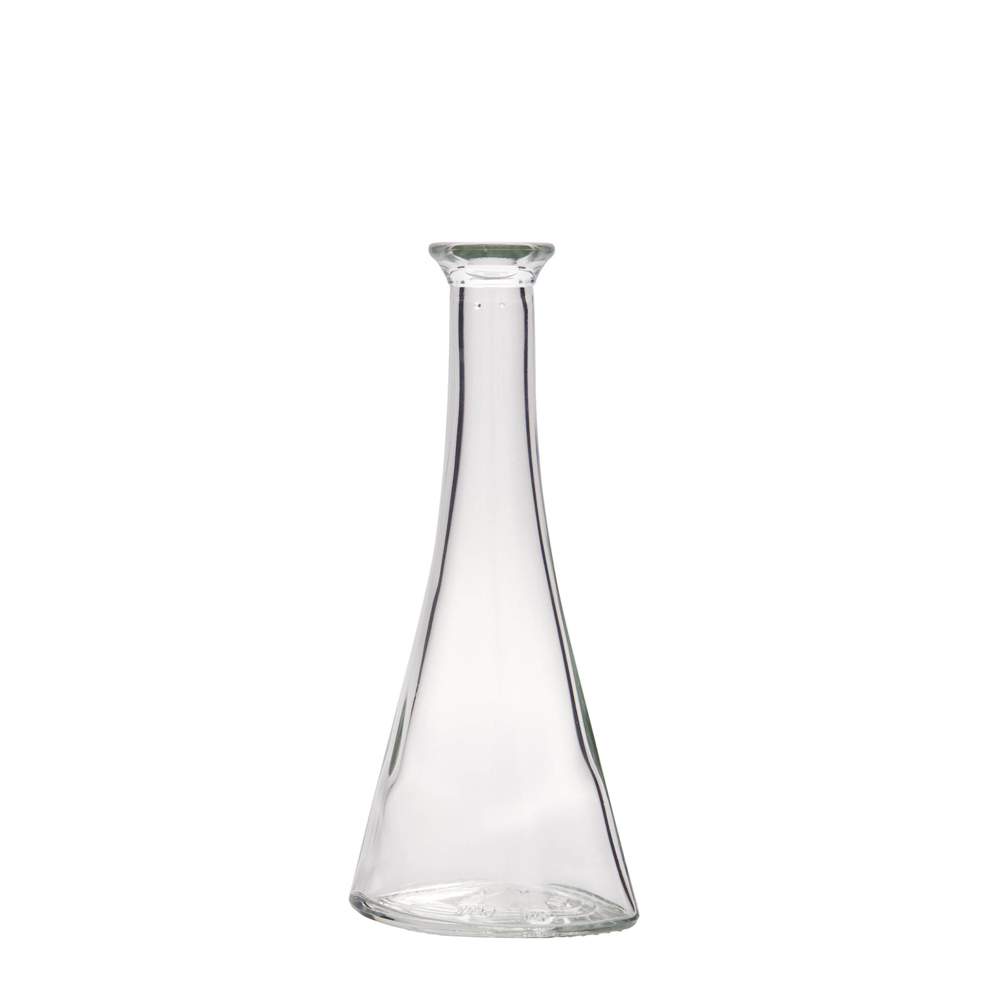 100 ml staklena boca 'Veronica', polukružna, grlo: plutа