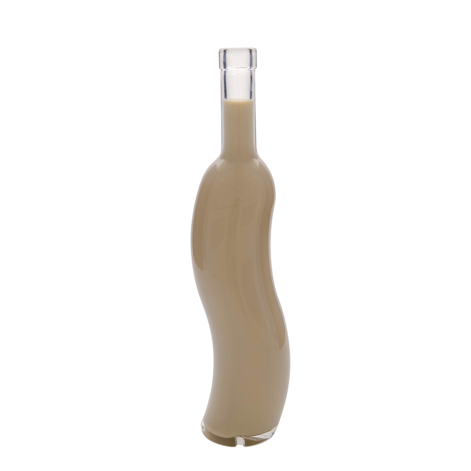 500 ml staklena boca 'La-Ola', polukružna, otvor: čep