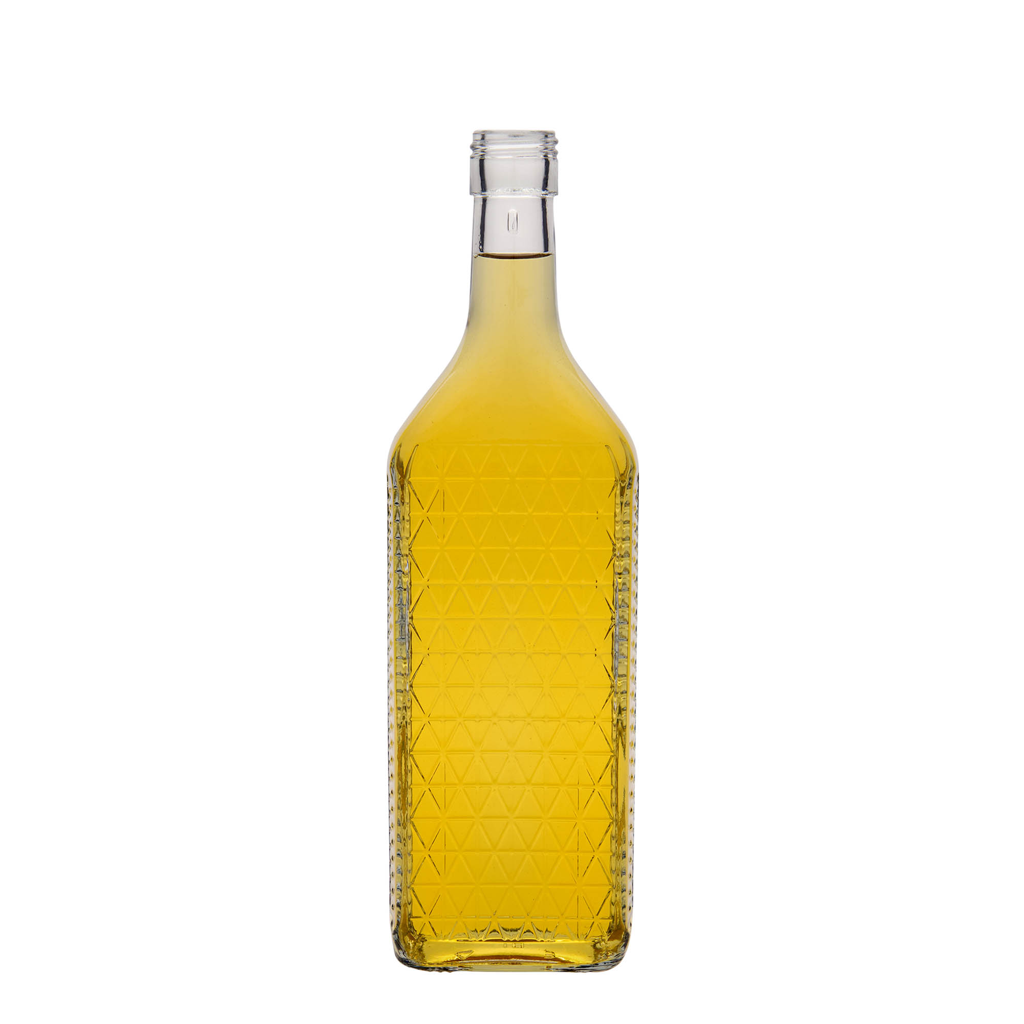 700 ml staklena boca 'Caruso', pravokutna, grlo: PP 31,5