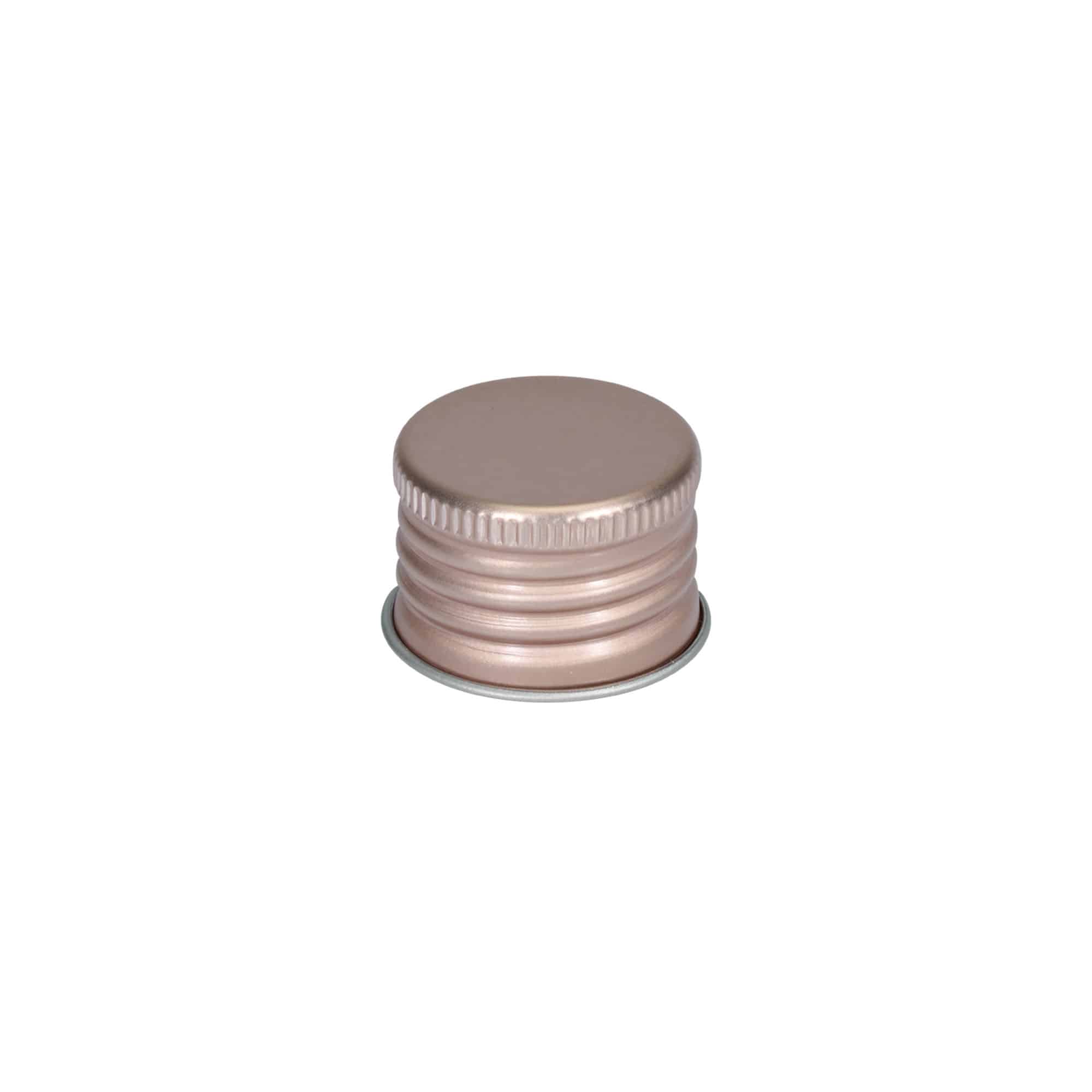 Navojni zatvarač, metalni, roze, za otvor: 24/410 Navojni zatvarač, metalni, roze, za otvor: 24/410