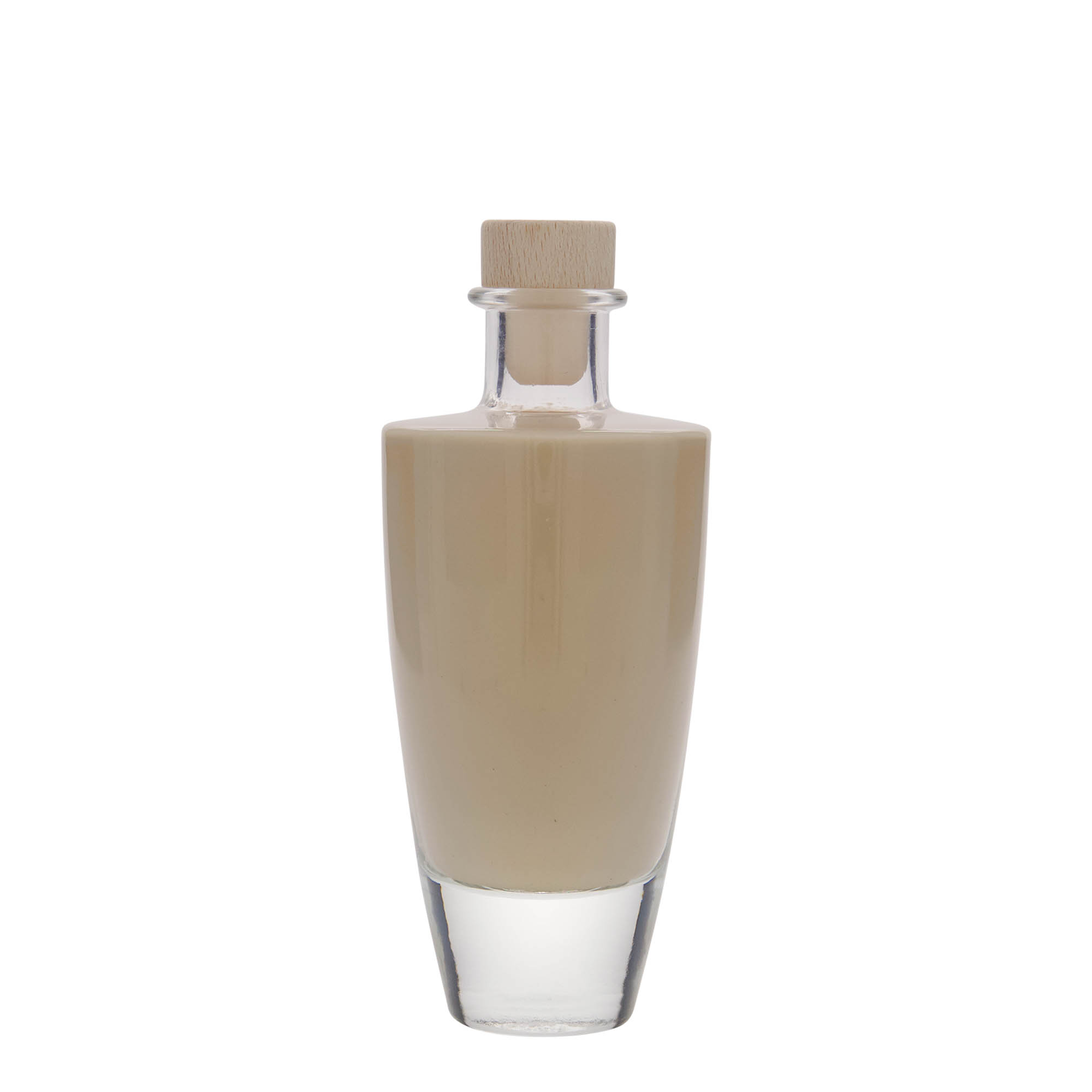 200 ml staklena boca 'Vanessa', ovalna, otvor: pluta