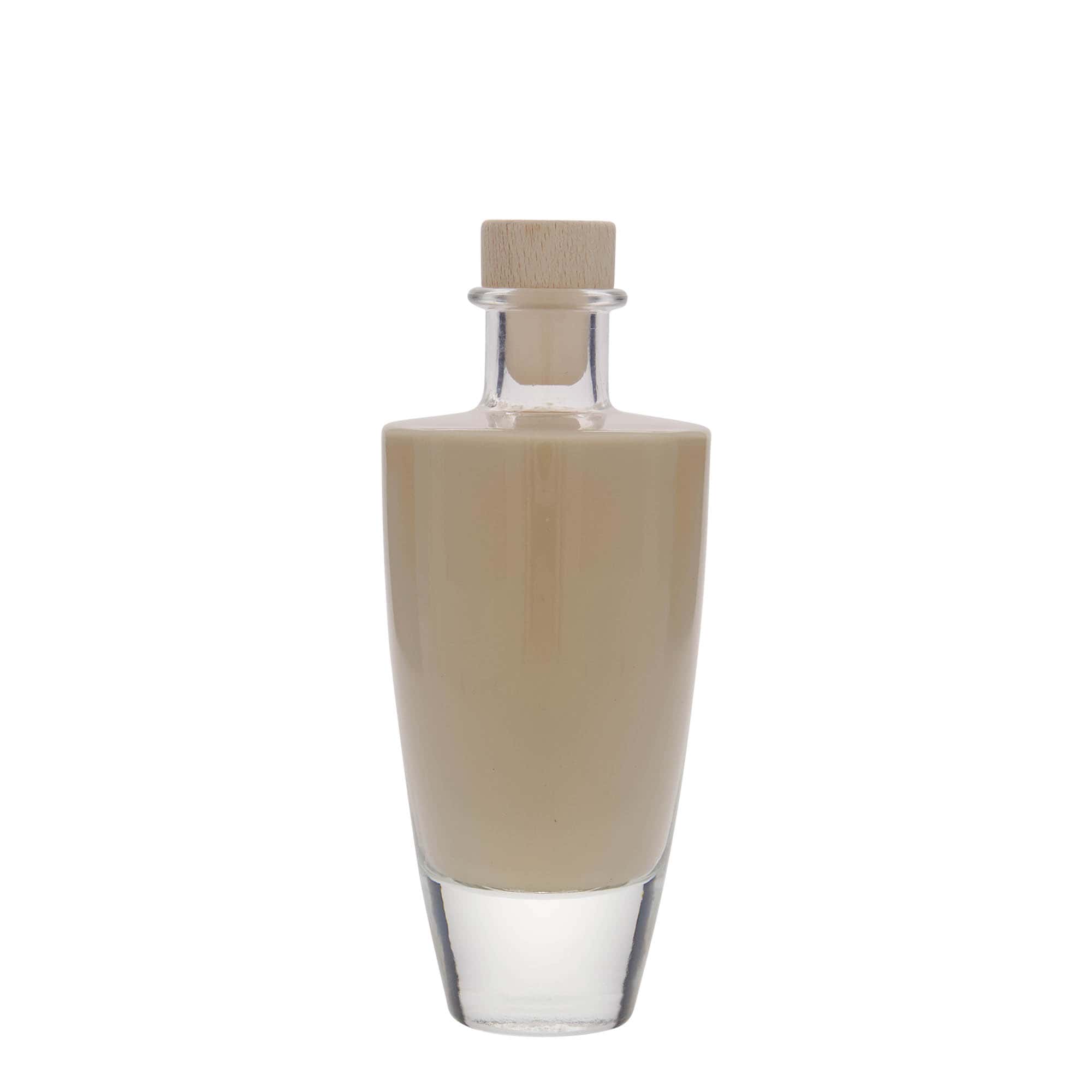 200 ml staklena boca 'Vanessa', ovalna, otvor: pluta