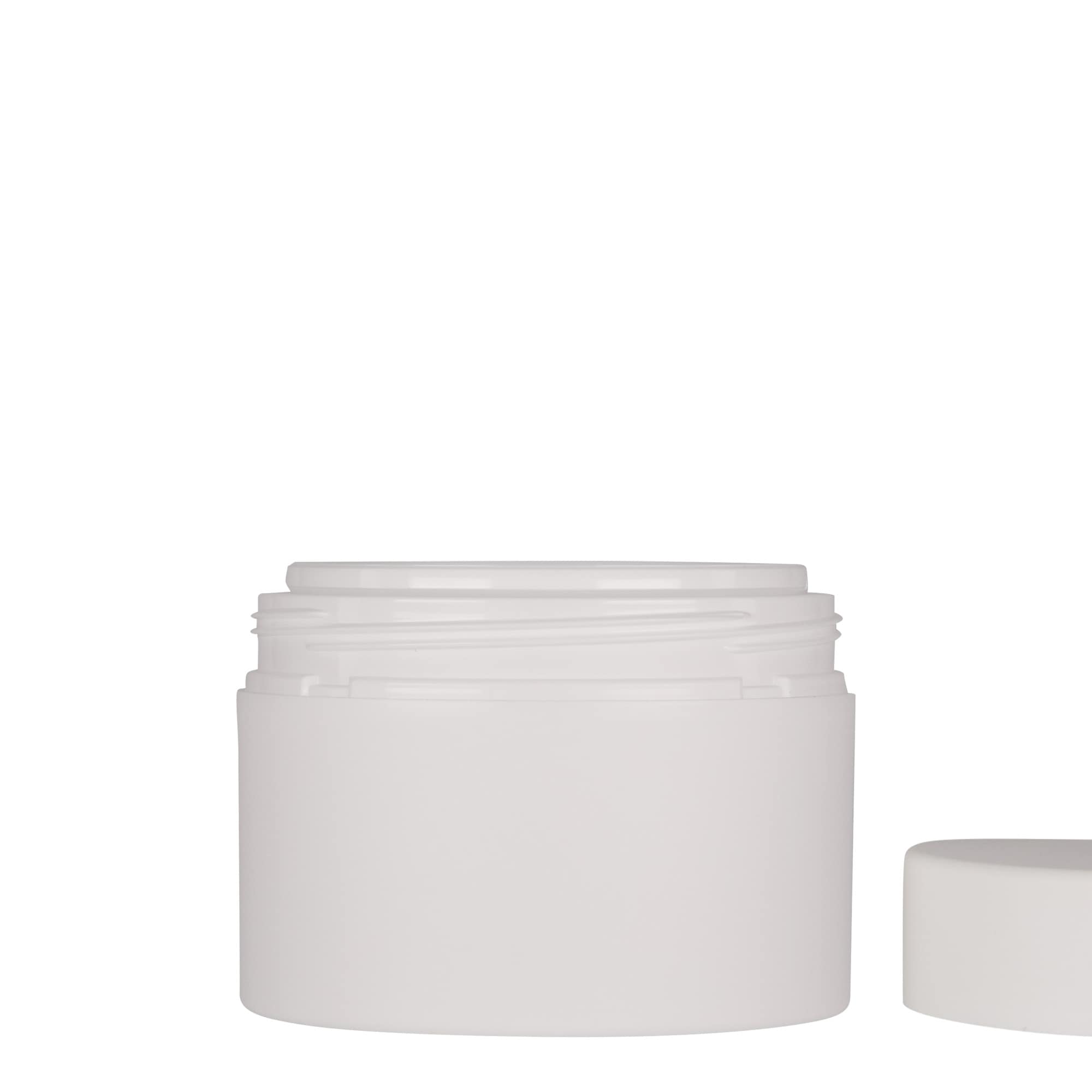 250 ml plastična posuda 'Antonella', PP, bijela, grlo: navojni poklopac