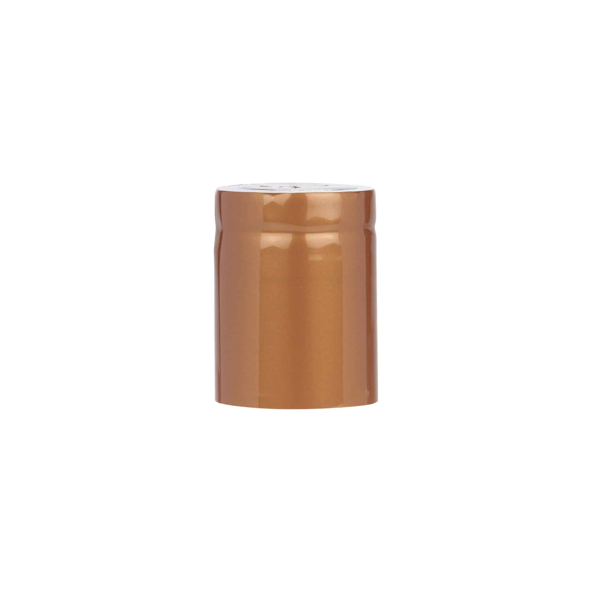 Kapica za flaše 32x41, PVC plastika, bronzana Kapica za flaše 32x41, PVC plastika, bronzana
