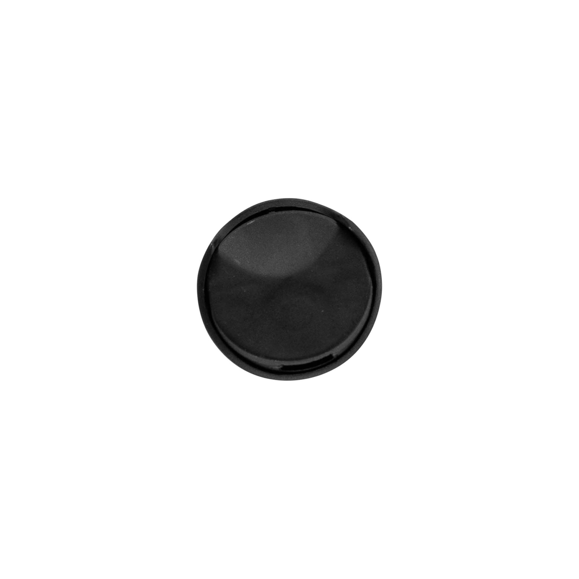 Zatvarač na navoj Disc Top, PP plastika, crni, za grlo: 24/410