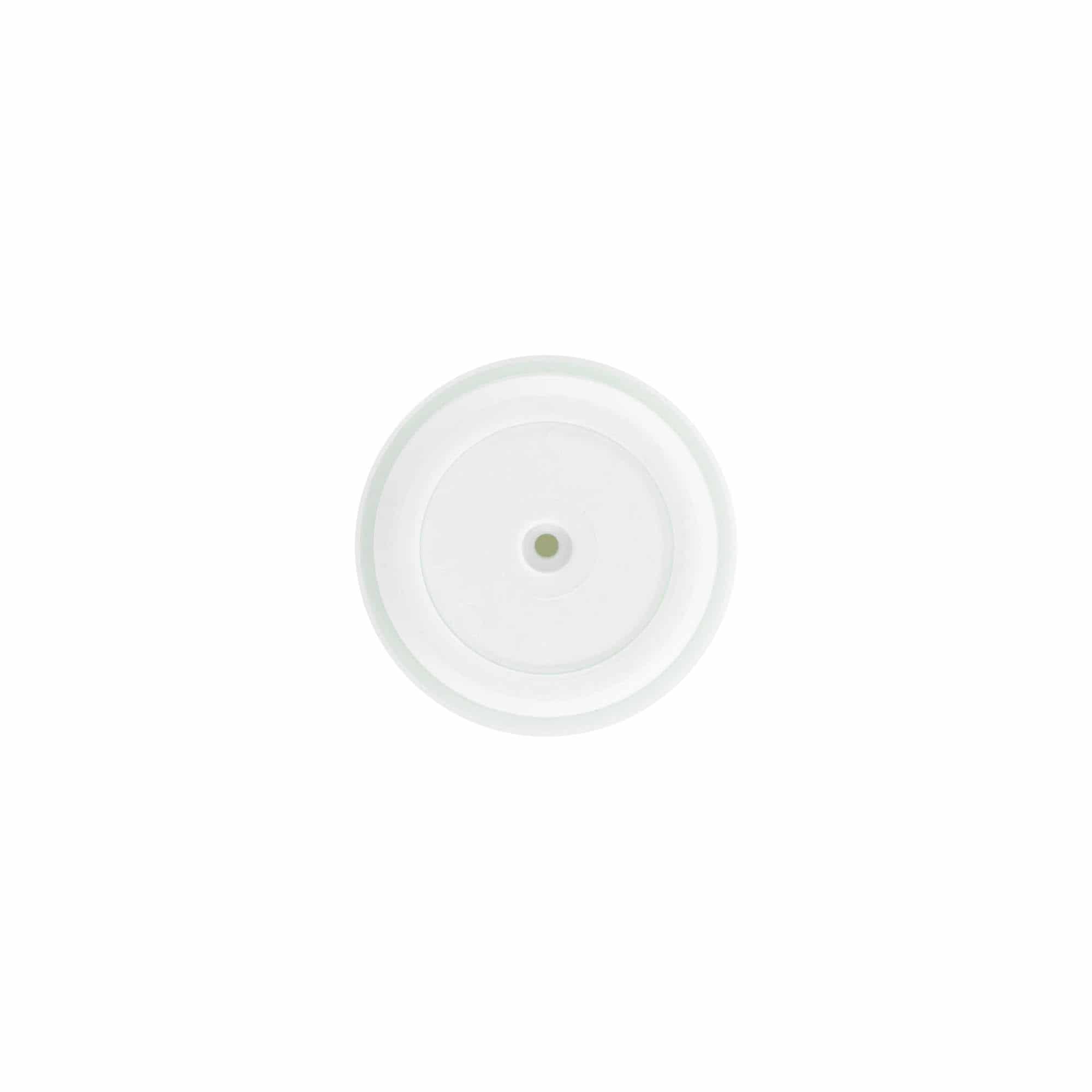 Airless Dispenser Pumpa glava 'Micro', PP-plastika, srebrna