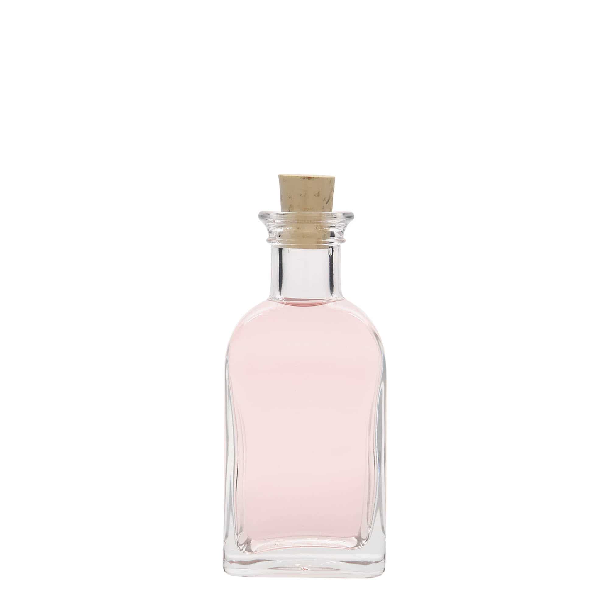 Apotekarska flaša 100 ml Carré, četvrtasto, otvor: Pluto