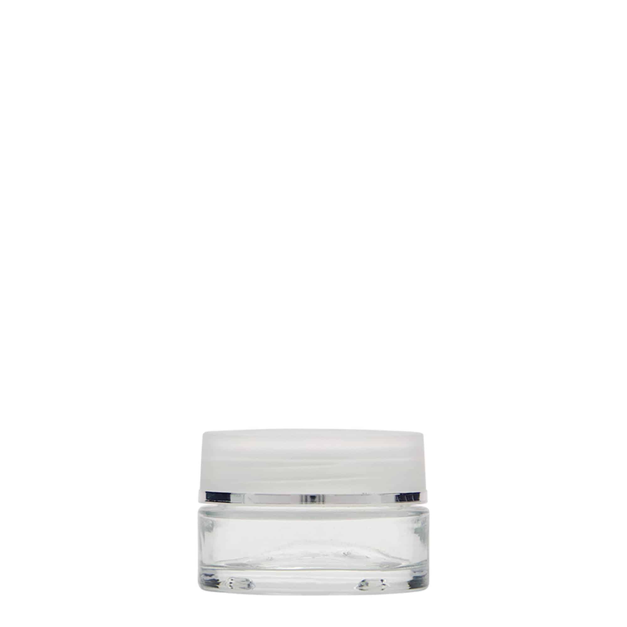15 ml tegla 'Clear Edition', staklo, otvor: navojni poklopac