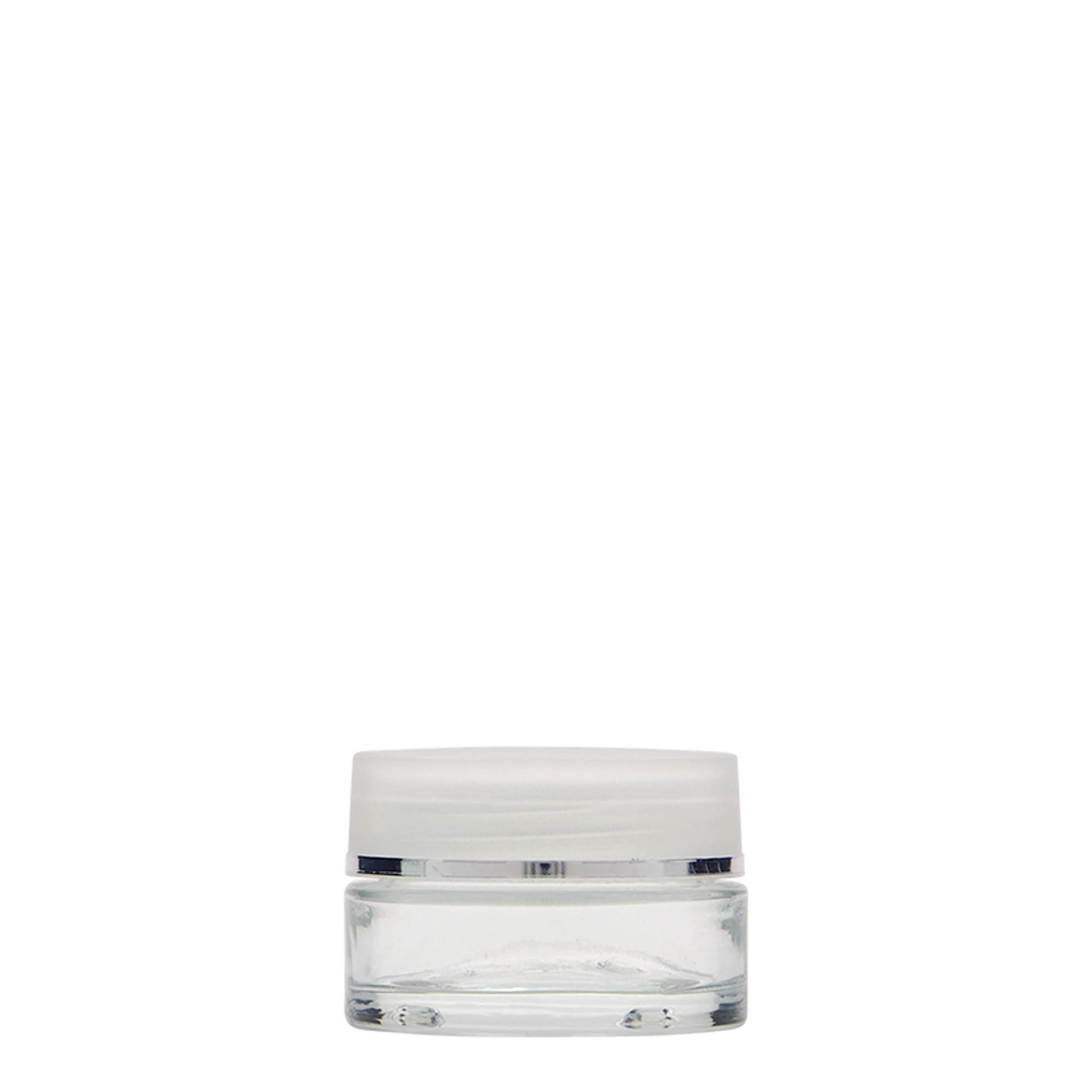 15 ml tegla „Clear Edition“, staklo, otvor: navojni poklopac