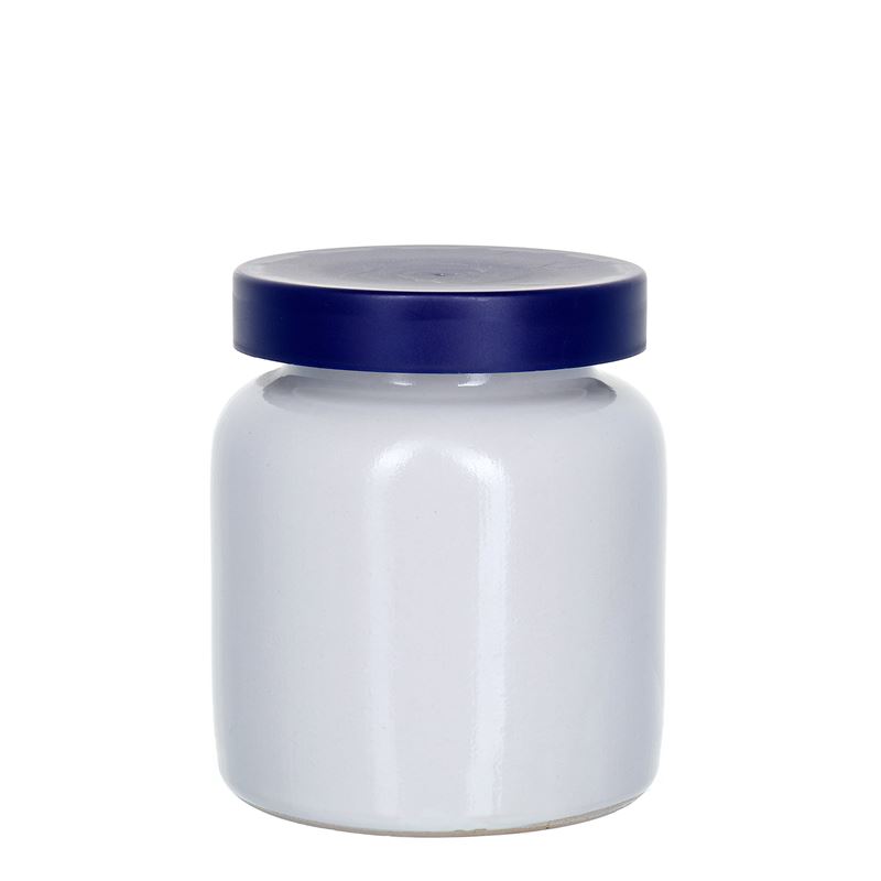 Keramička posuda 270 ml, keramika, bijela, otvor: Klizni poklopac