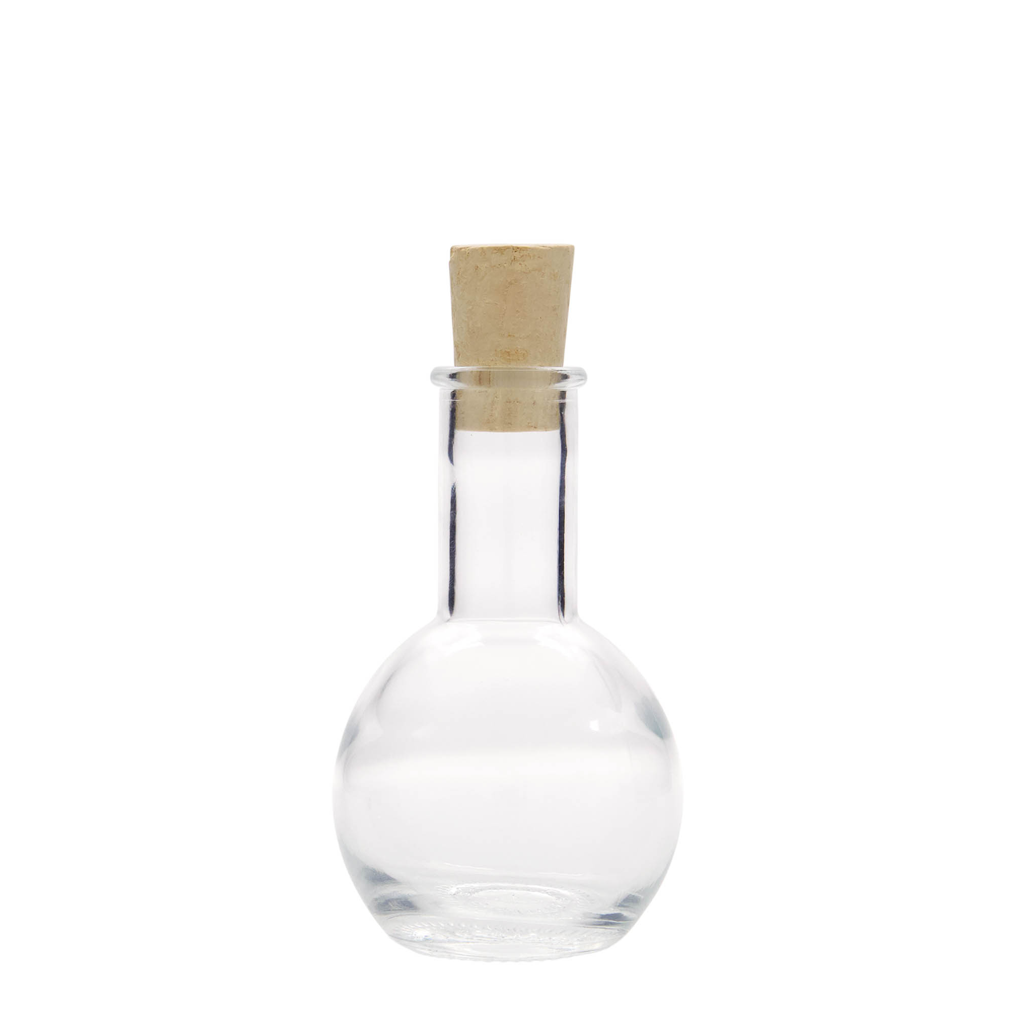 100 ml staklena boca 'Tulipano', grlo: čep