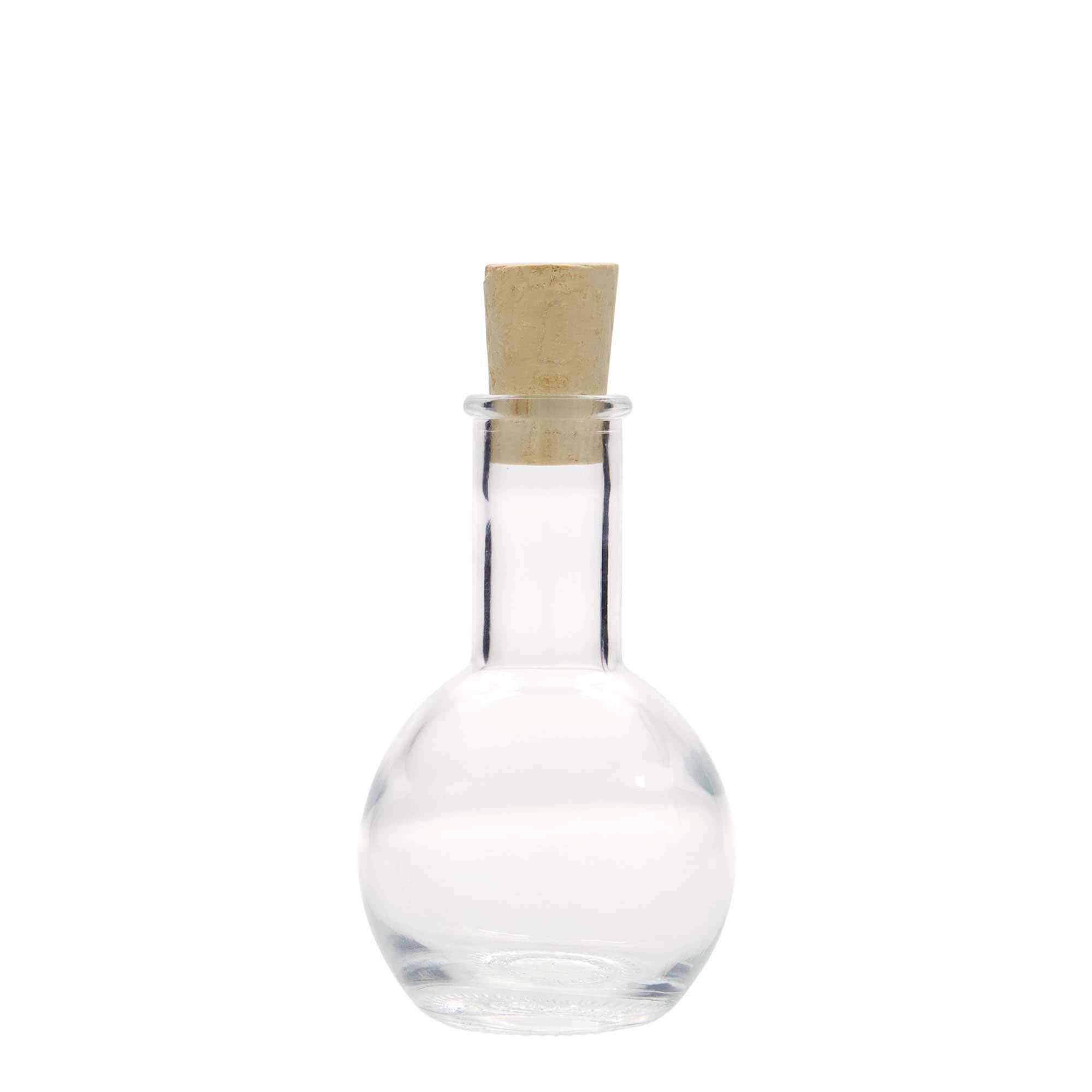 100 ml staklena boca 'Tulipano', grlo: čep