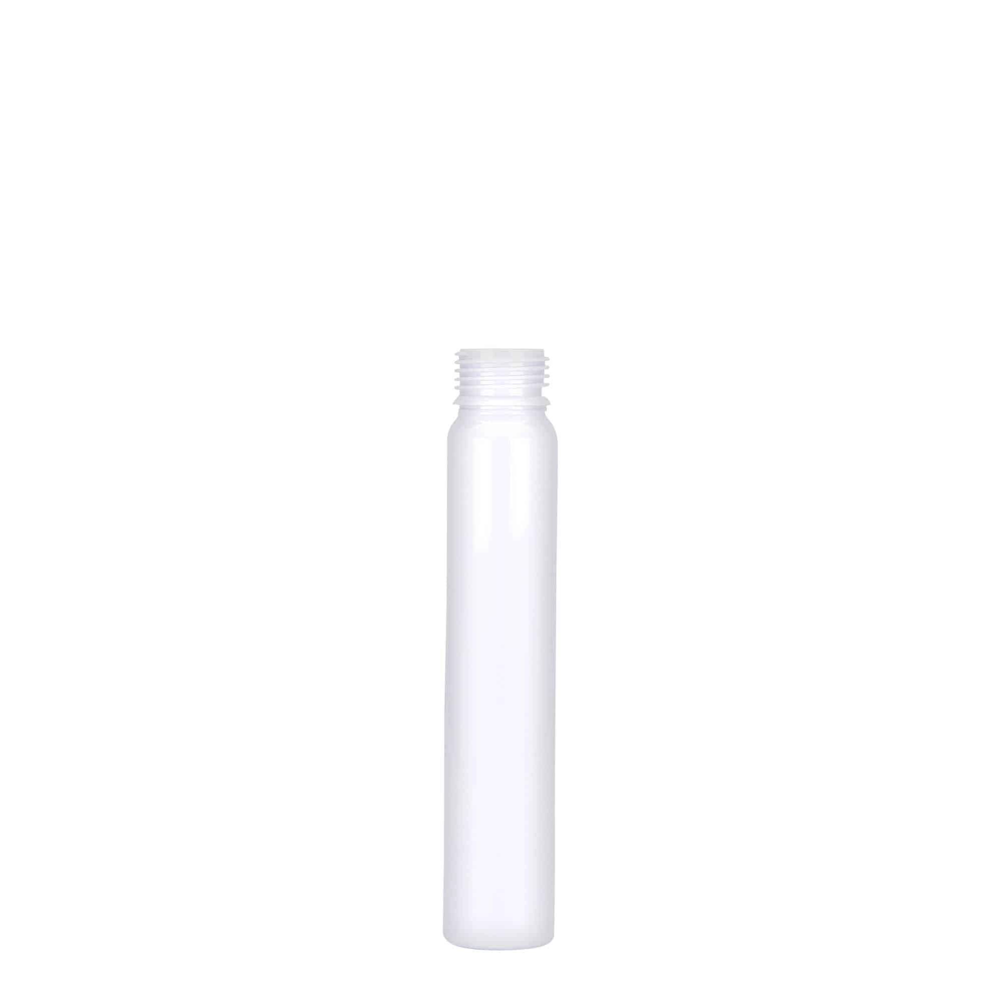PET cjevčica 25 ml, plastika, bijela, otvor: Navojni zatvarač PET cjevčica 25 ml, plastika, bijela, otvor: Navojni zatvarač