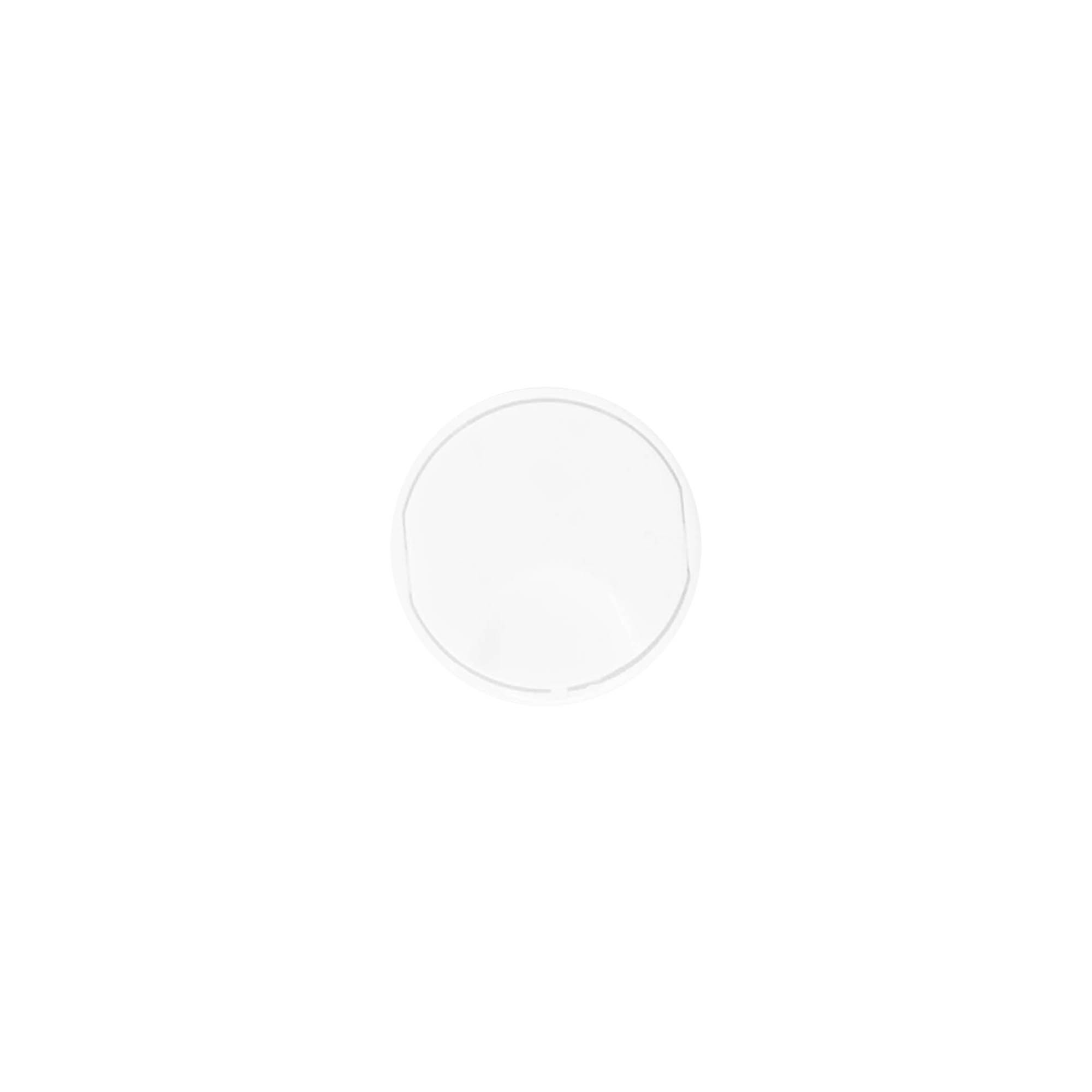 Zatvarač na navoj Disc Top, PP-plastika, bijele boje, za otvor: 20/410 Zatvarač na navoj Disc Top, PP-plastika, bijele boje, za otvor: 20/410