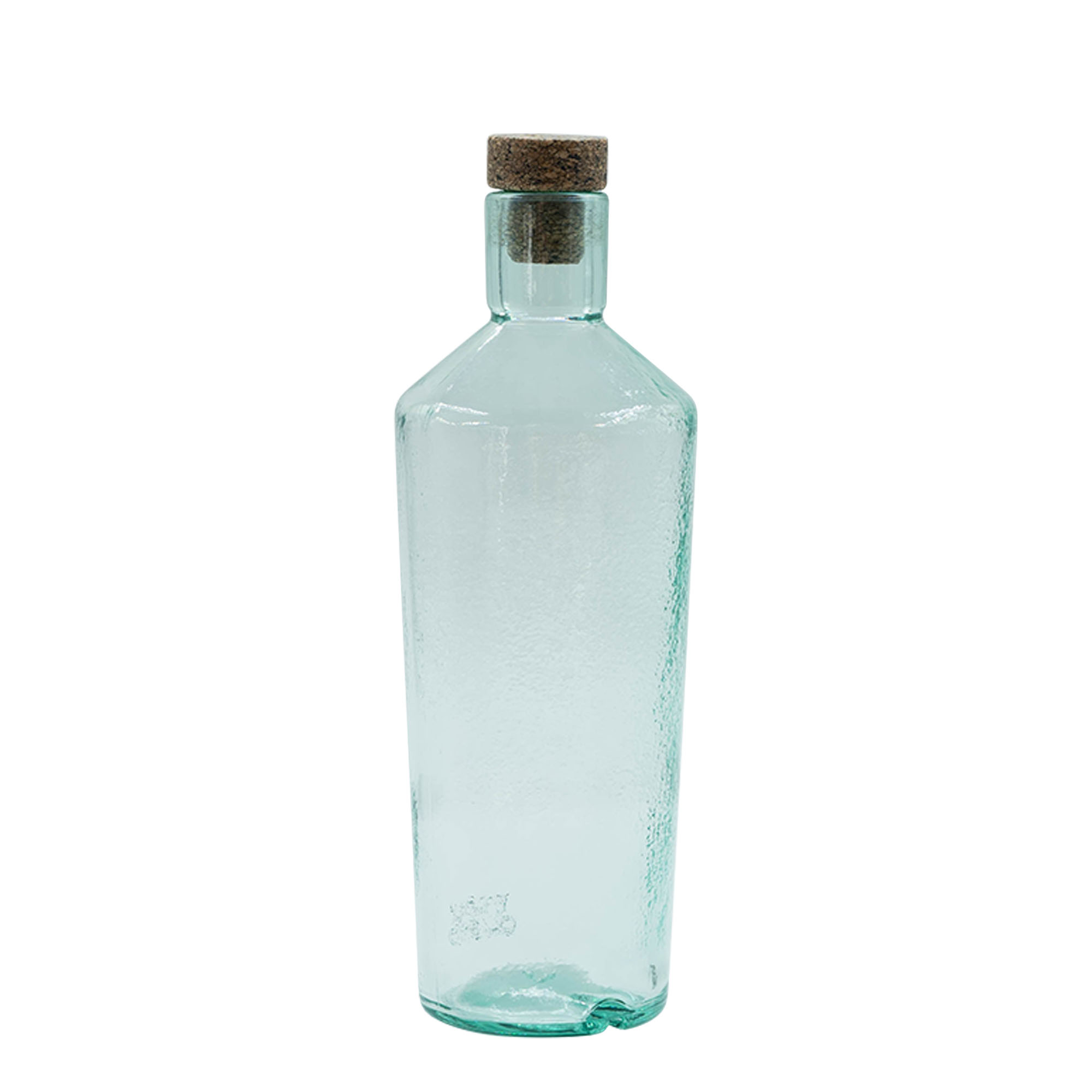 700 ml ručno rađena staklena boca 'Primal', otvor: pluta 700 ml ručno rađena staklena boca 'Primal', otvor: pluta