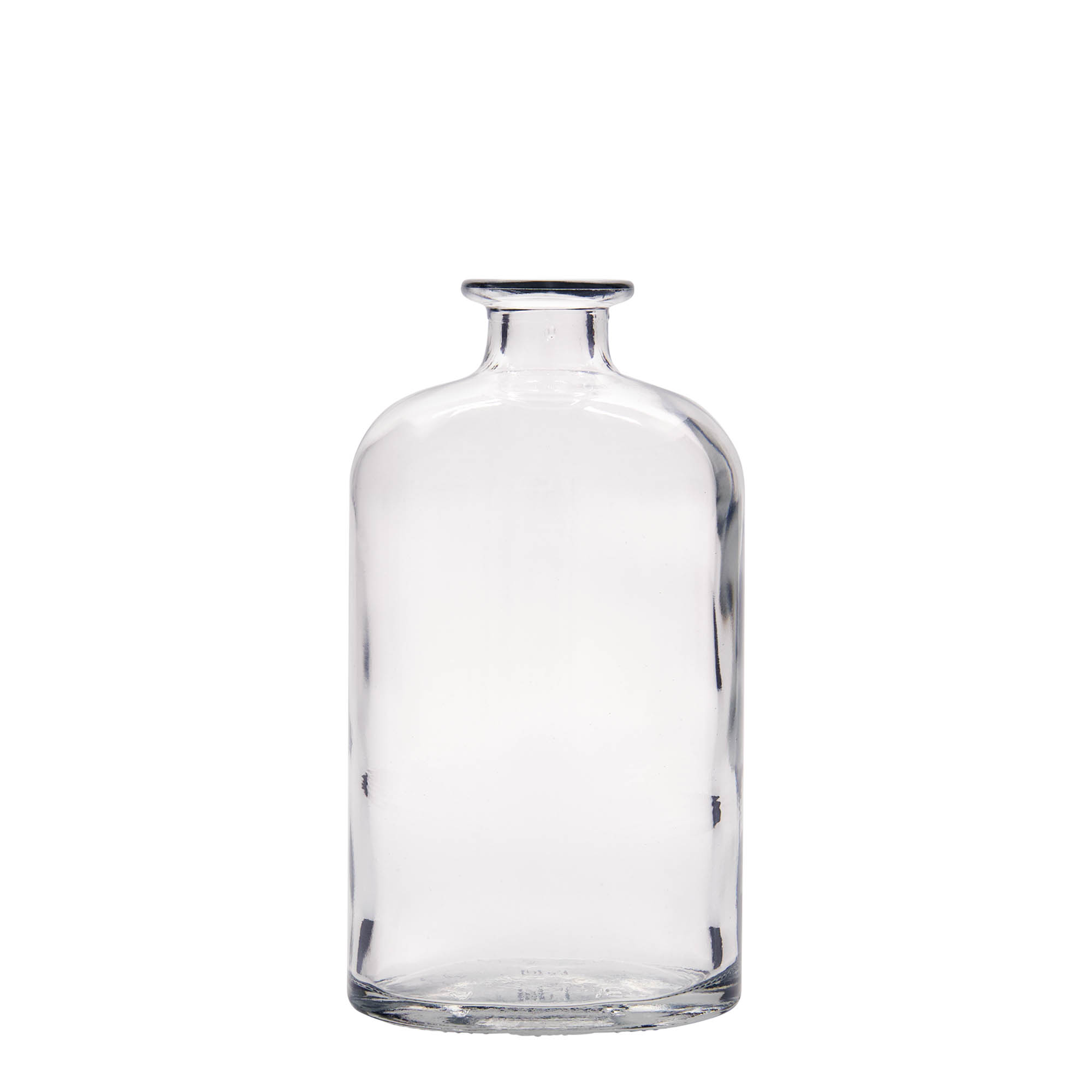500 ml staklena boca „Dundee“, ovalna, grlo: čep