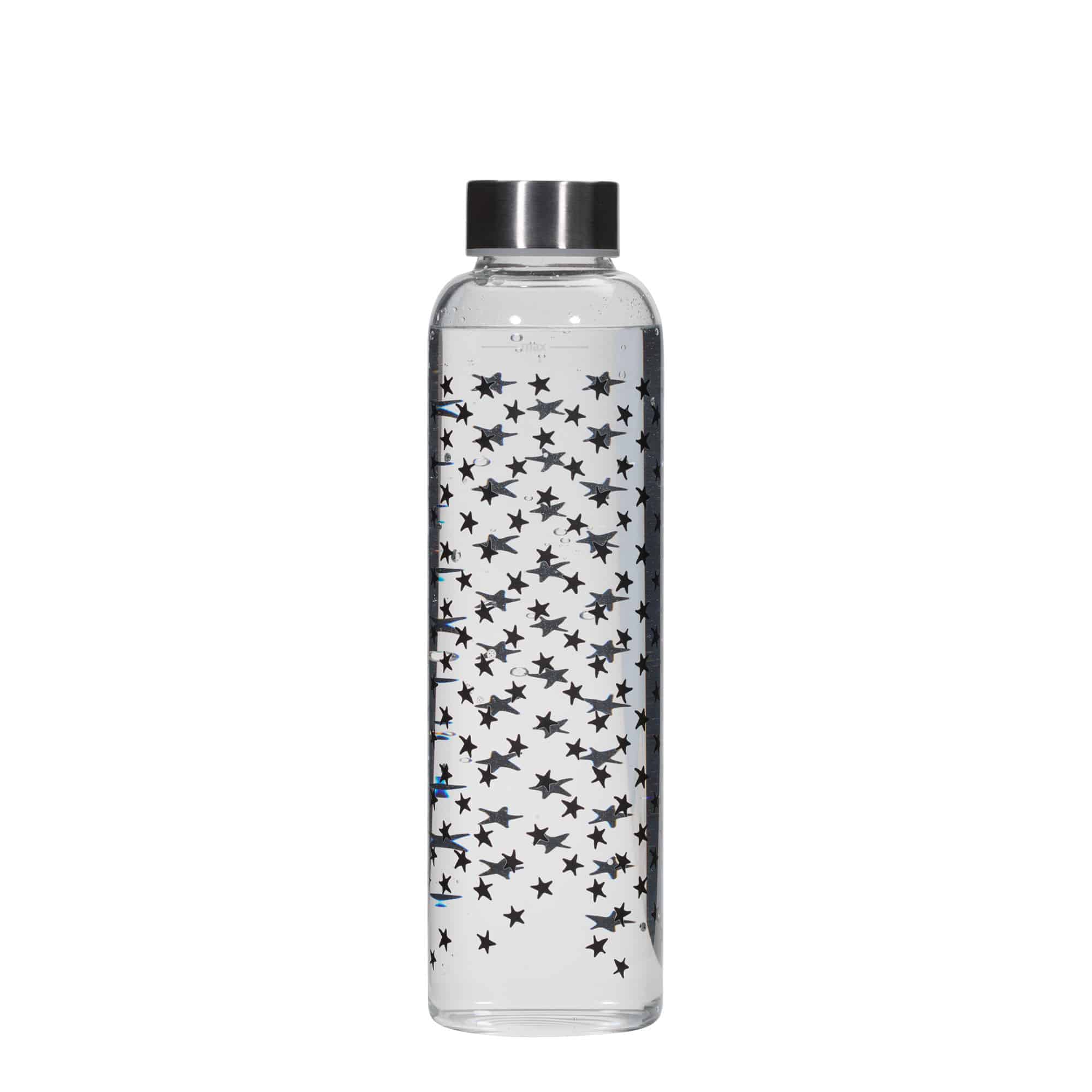 500 ml boca za piće 'Perseus - Crne zvijezde', otvor: navojni poklopac