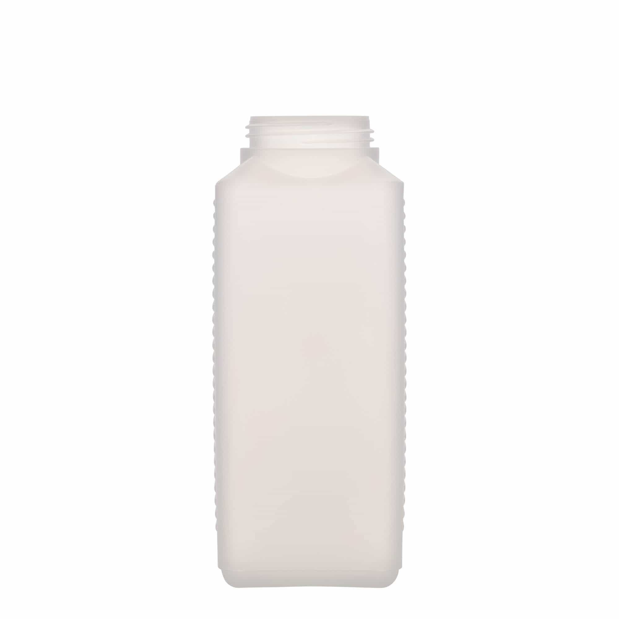 Flaša sa širokim vratom 1.000 ml, HDPE plastika, prirodna, otvor: DIN 60 EPE