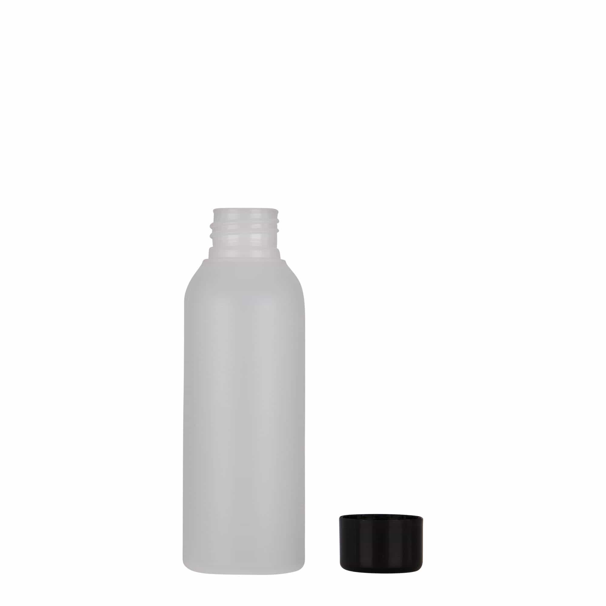 100 ml plastična boca 'Tuffy', HDPE, prirodna, grlo: 24/410