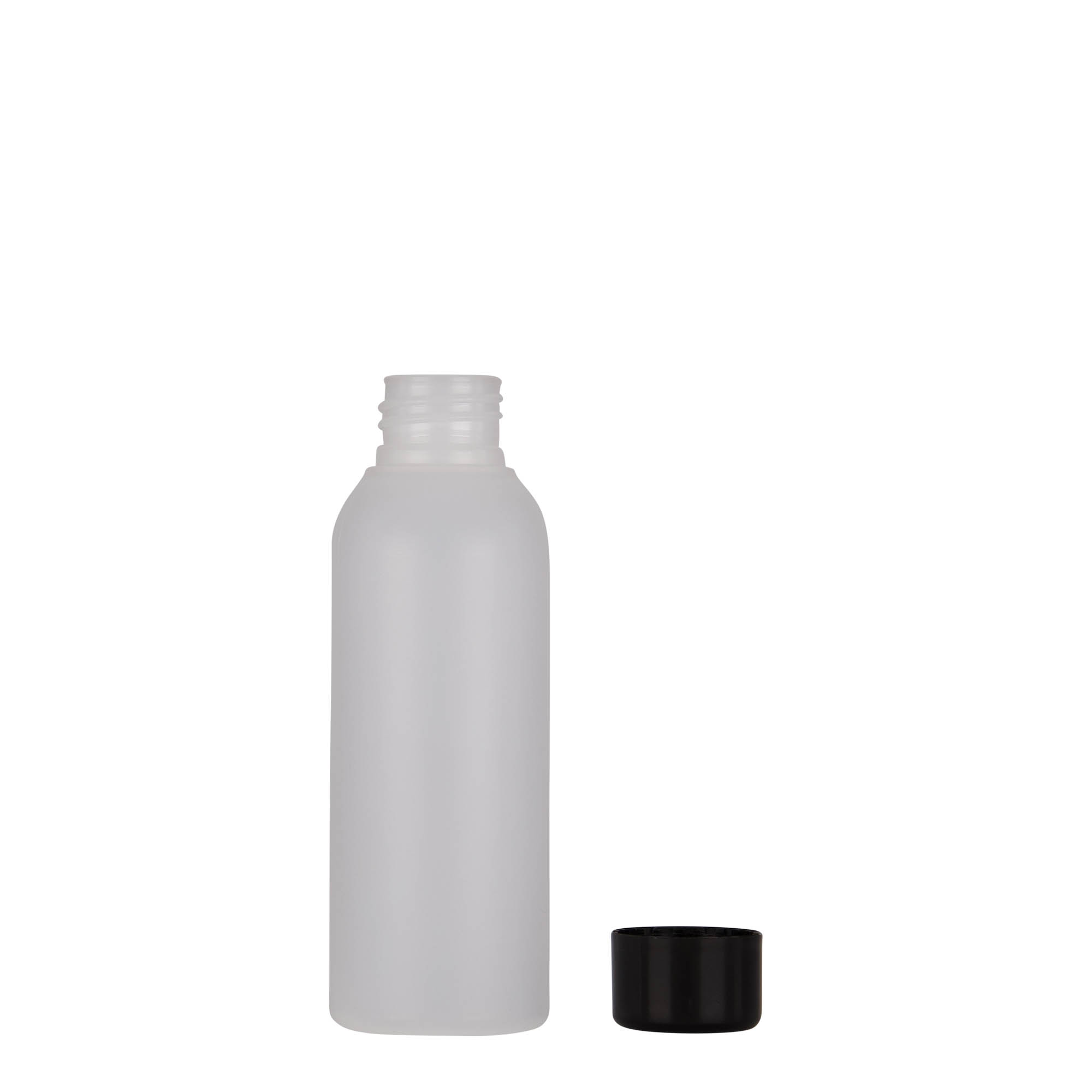 100 ml plastična boca „Tuffy“, HDPE, prirodna, grlo: 24/410