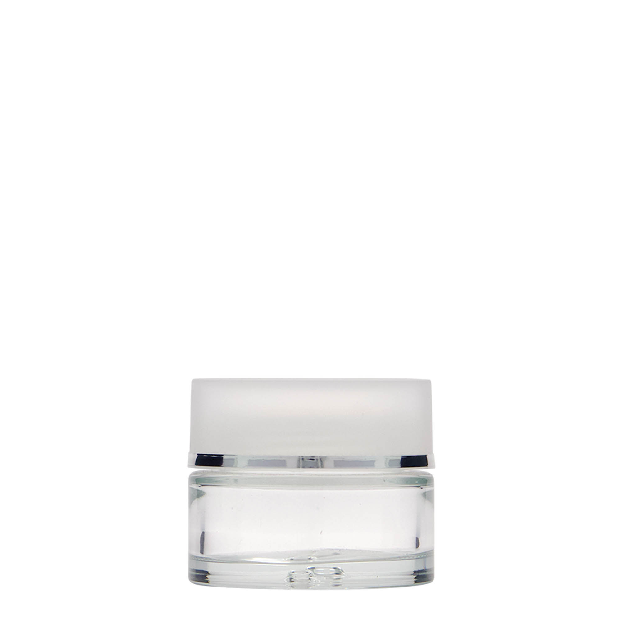 30 ml teglica 'Clear Edition', staklo, otvor: navojni zatvarač