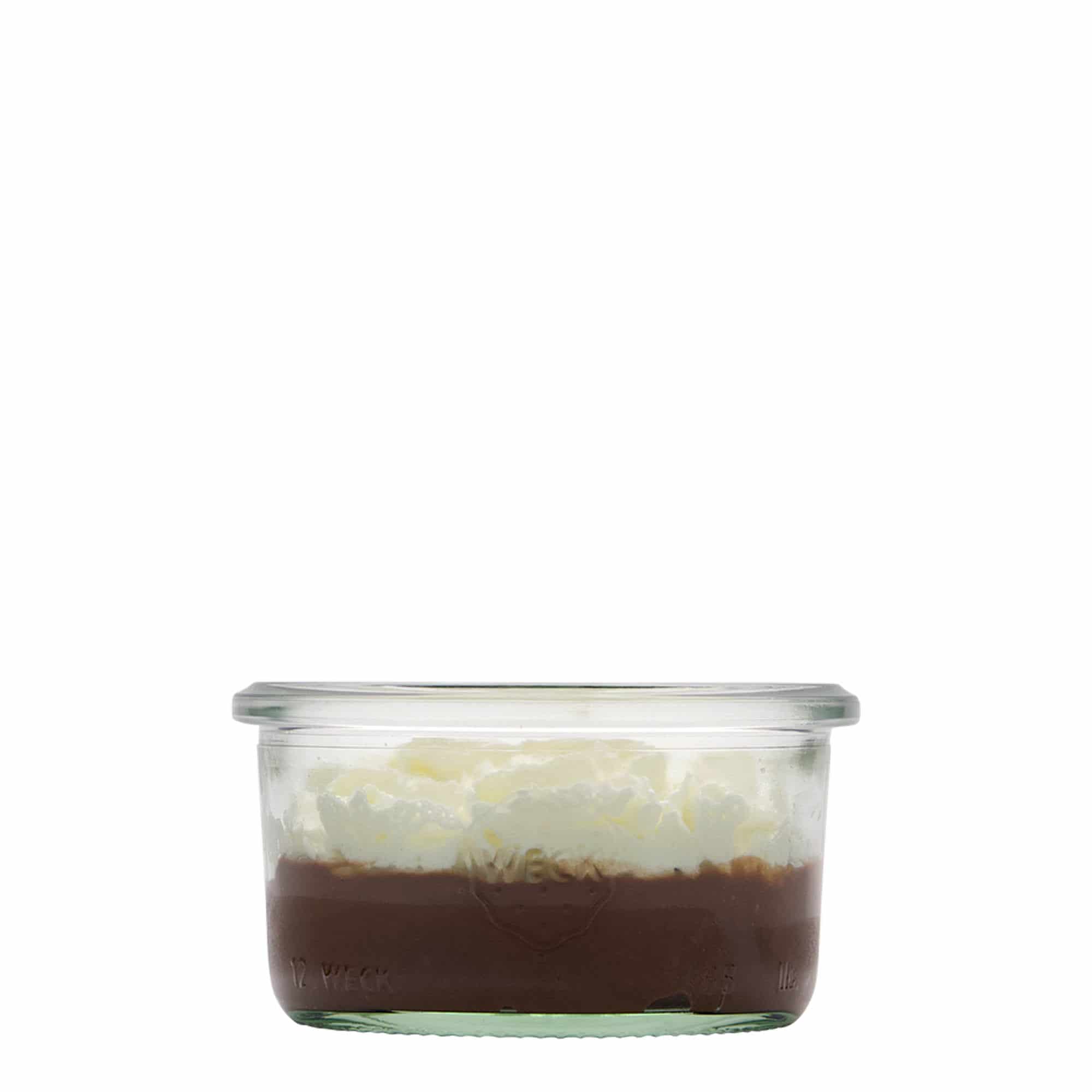 WECK staklenka sa poklopcem 165 ml, otvor: Okrugli rub