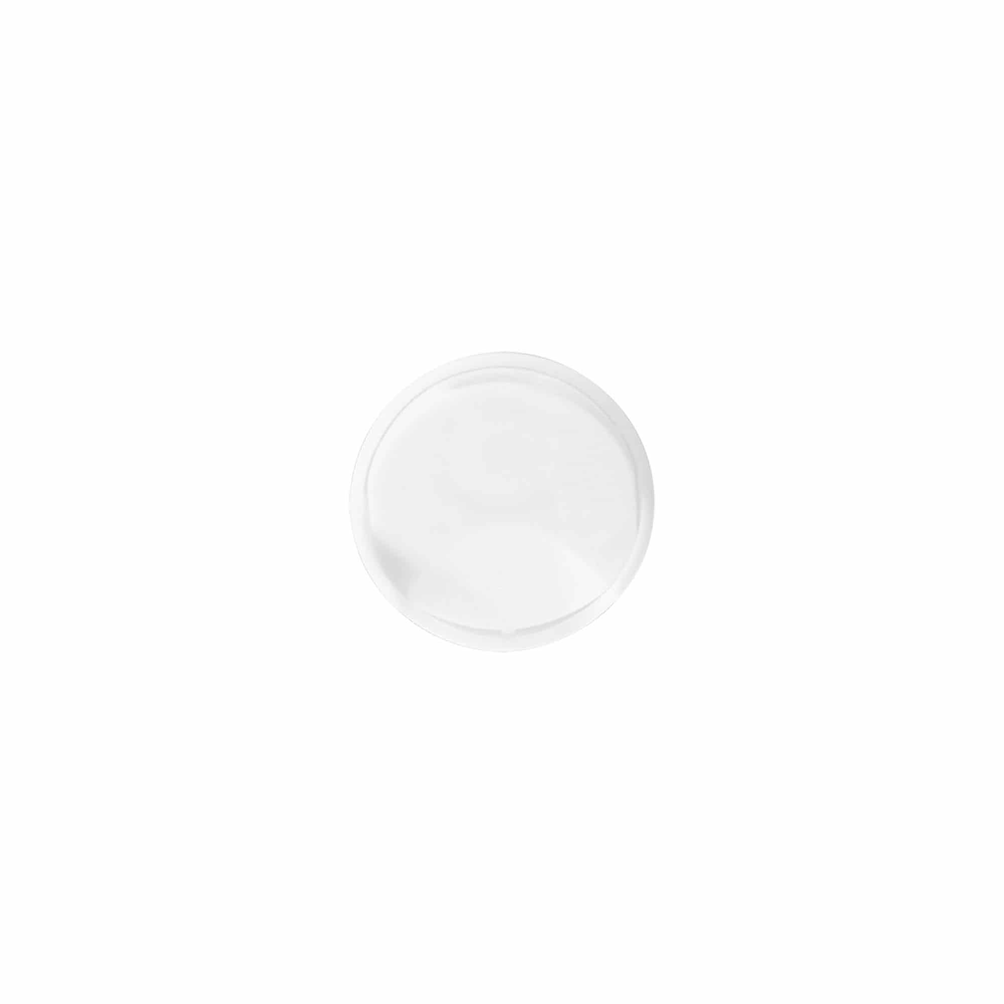 Navojni zatvarač Disc Top, PP plastika, bijela, za otvor: 24/410