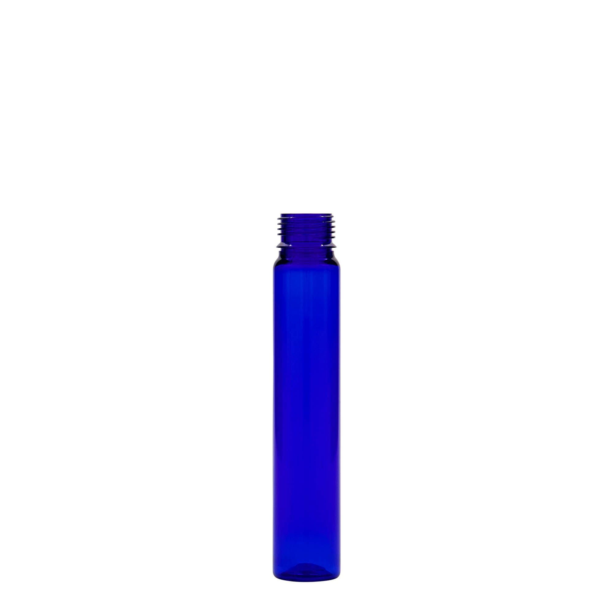 25 ml PET-cijev, plastika, kraljevsko plava, otvor: navojni zatvarač