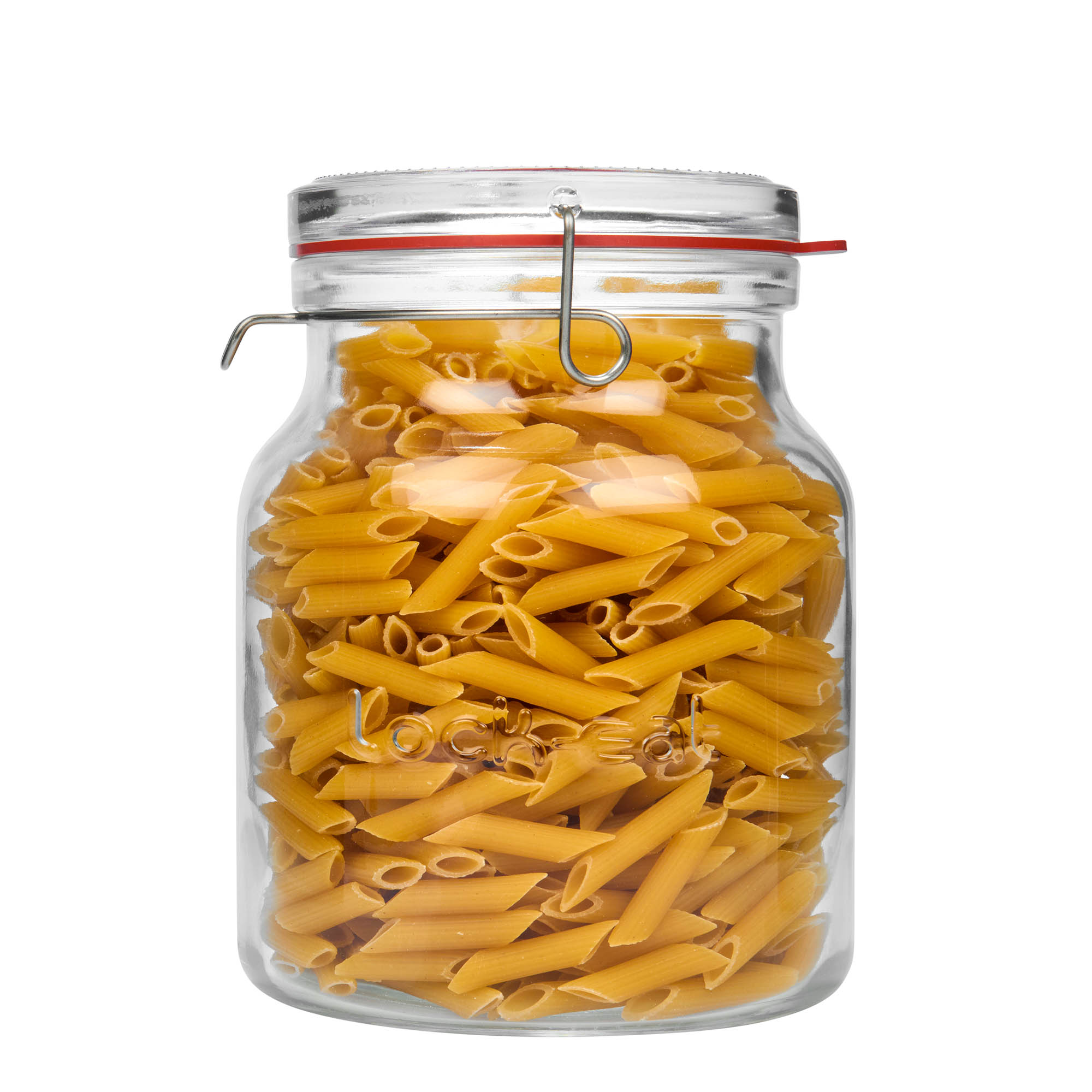 2.000 ml staklena tegla sa žičanim zatvaračem 'Lock-Eat', otvor: žičani zatvarač 2.000 ml staklena tegla sa žičanim zatvaračem 'Lock-Eat', otvor: žičani zatvarač
