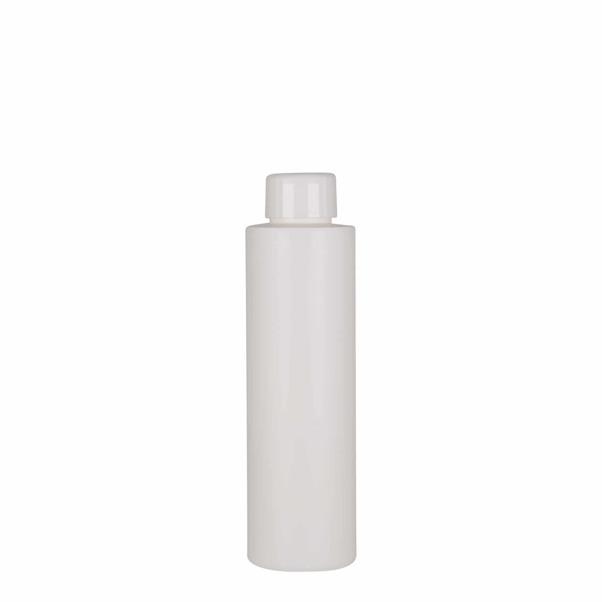 Plastična flaša 150 ml 'Pipe', HDPE, bijela, otvor: GPI 24/410